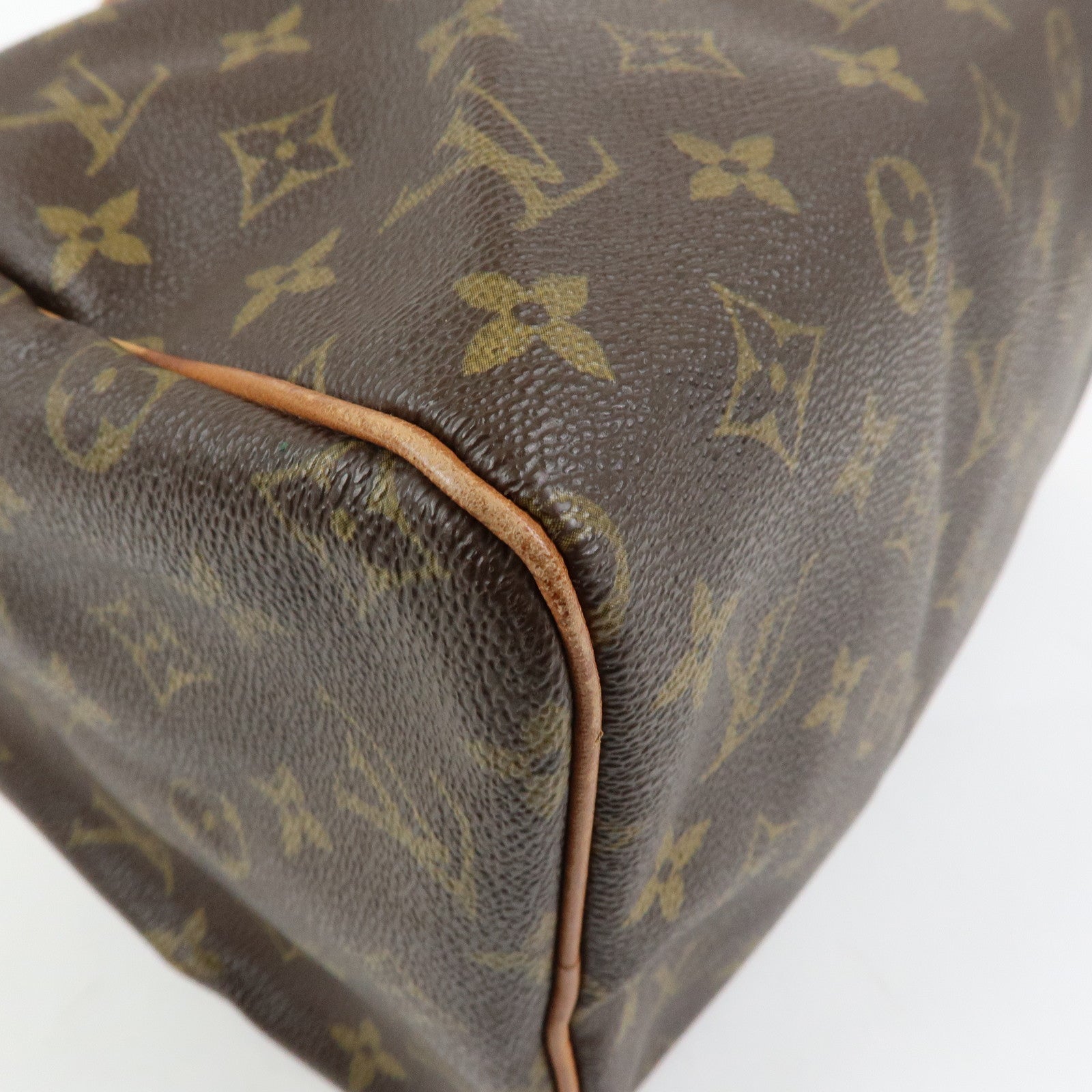 Louis Vuitton Monogram Speedy 30 Boston Bag Hand Bag Brown M41526