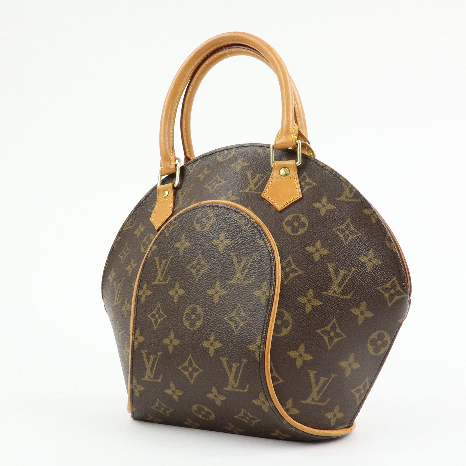 Louis Vuitton Monogram Ellipse PM Hand Bag Brown M51127