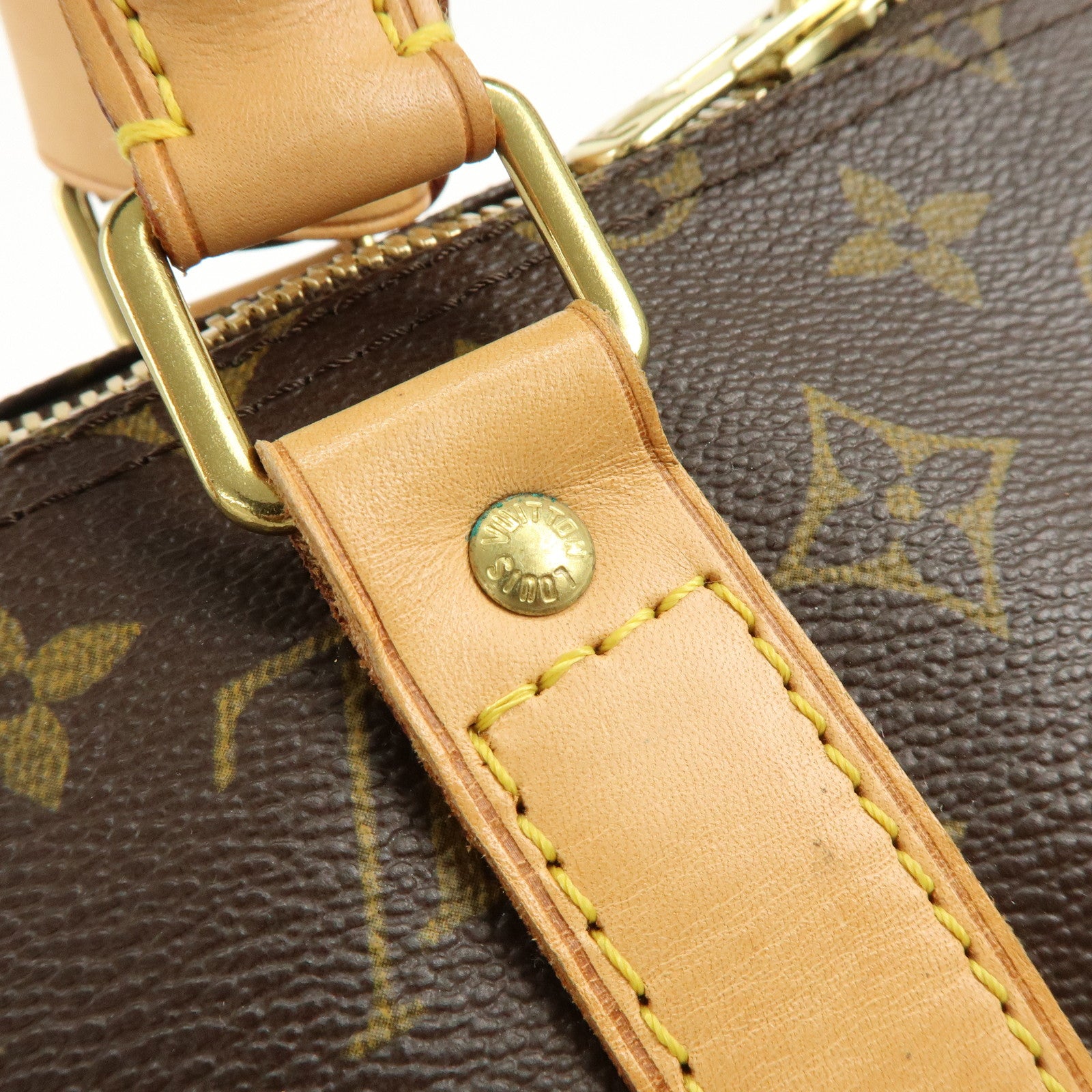 Louis Vuitton Monogram Keep All Bandouliere 55 Boston Bag M41414