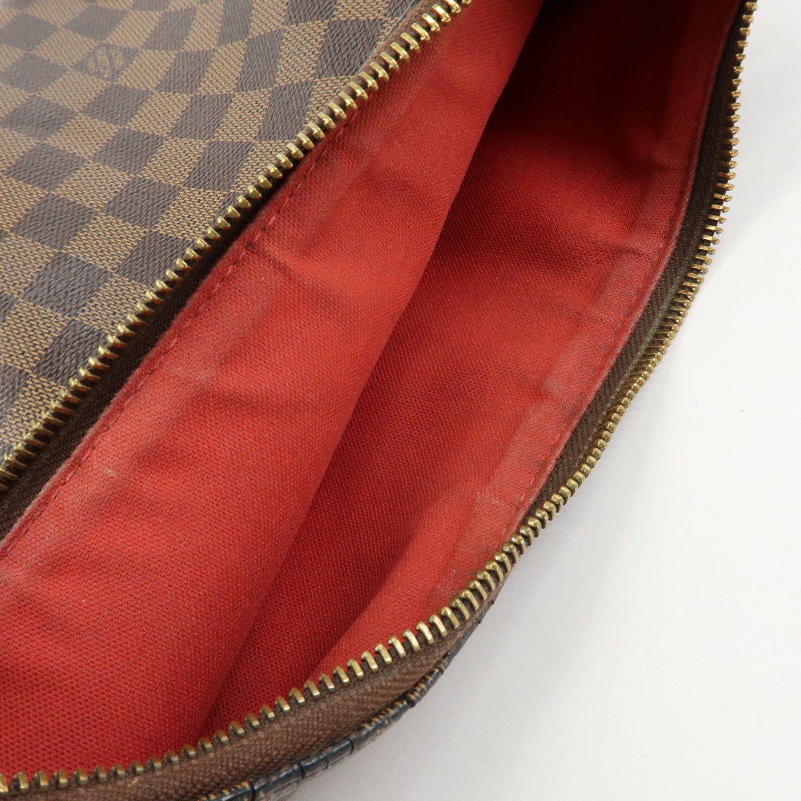 Louis Vuitton Damier Bloomsbury PM Shoulder Bag Brown N42251