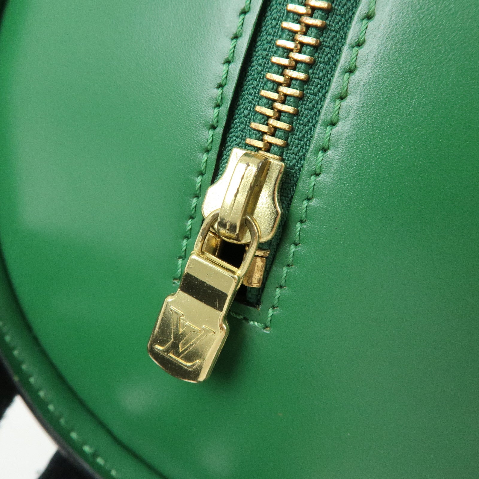 Louis Vuitton Epi Soufflot Hand Bag Borneo Green M52224
