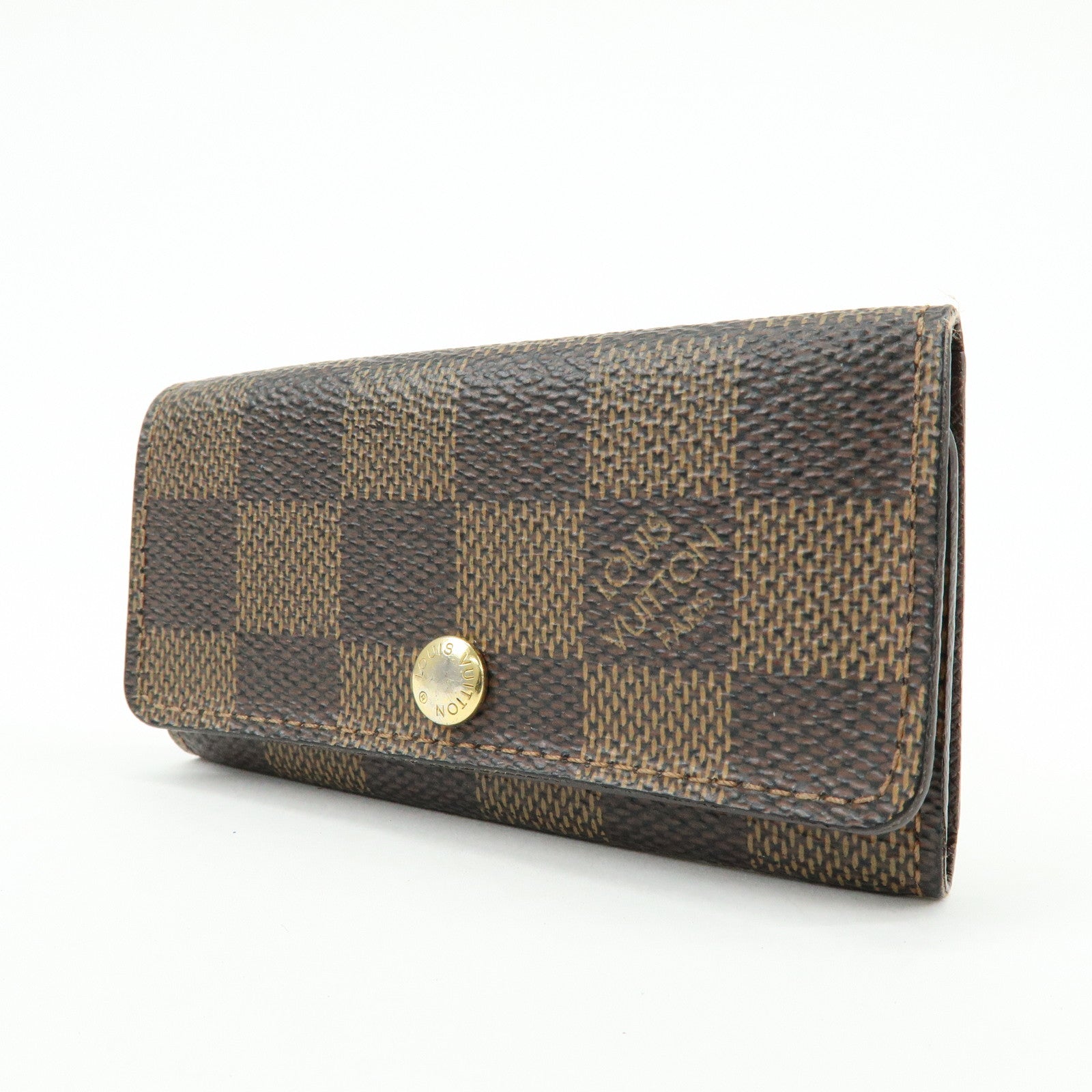 Louis Vuitton Damier Multicles 4 Key Case Damier Ebene N62631