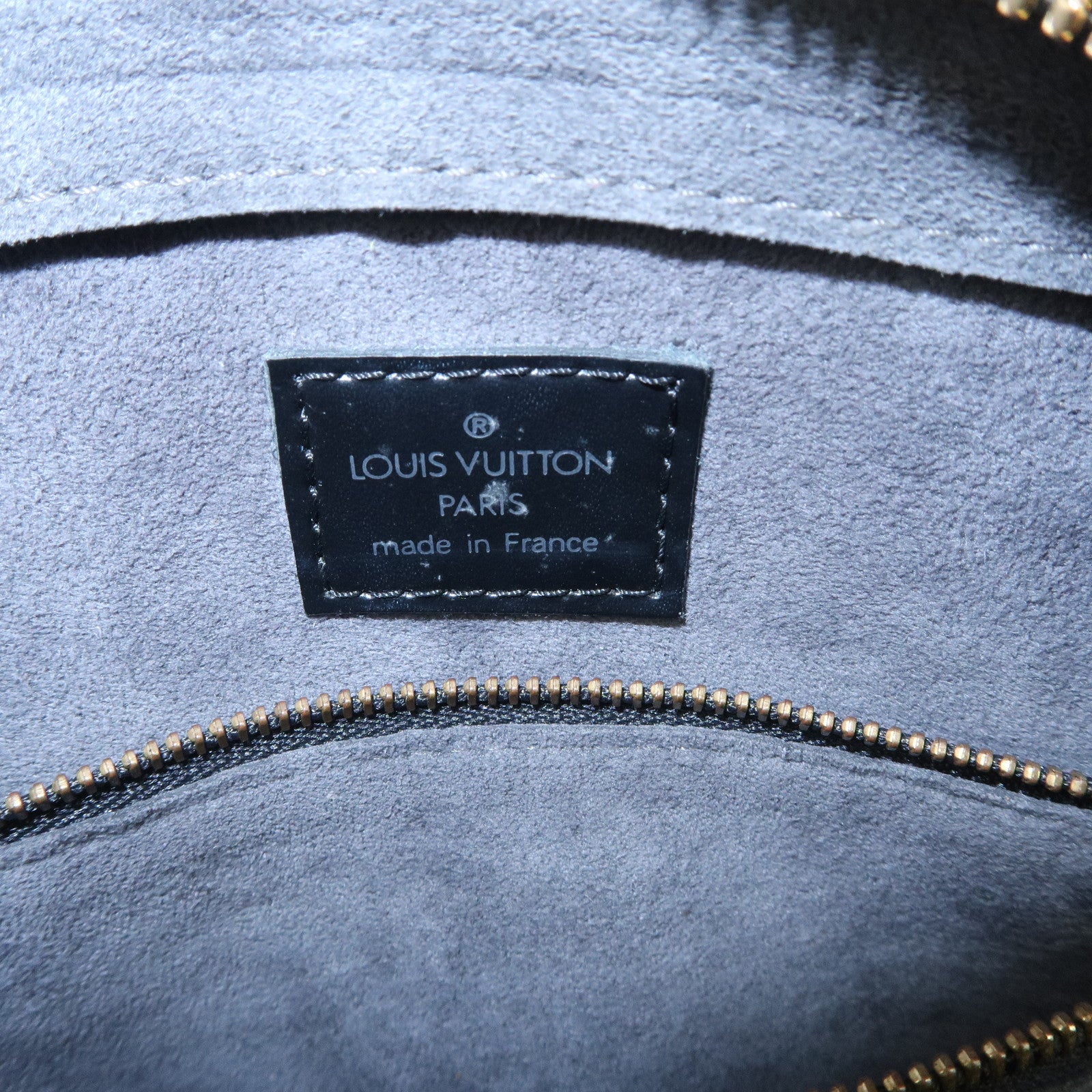 Louis Vuitton Epi Pont Neuf Hand Bag Black Noir M52052