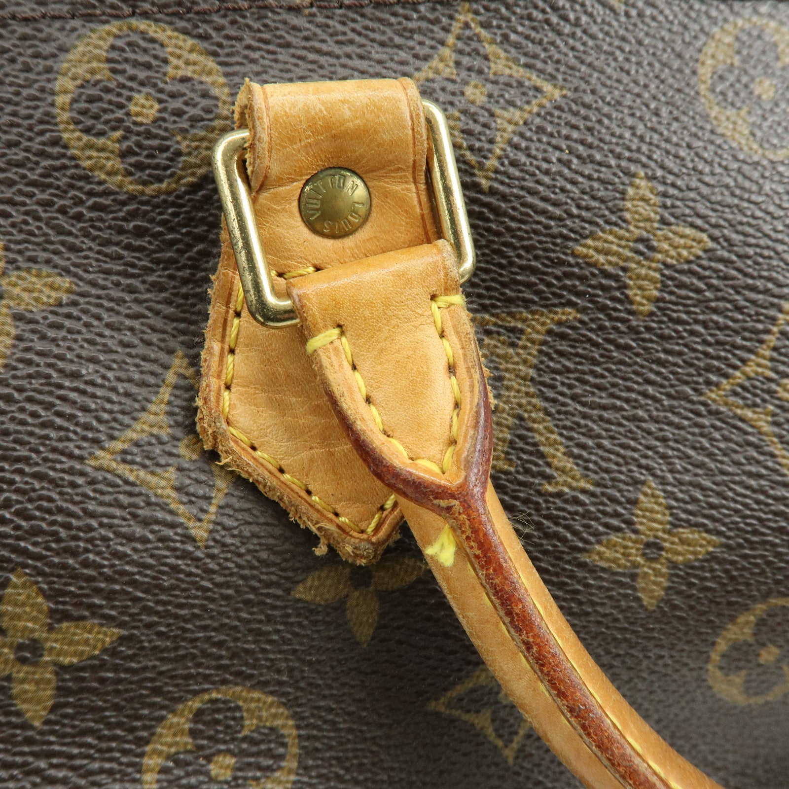 Louis Vuitton Monogram Speedy 30 Boston Bag Hand Bag Brown M41526