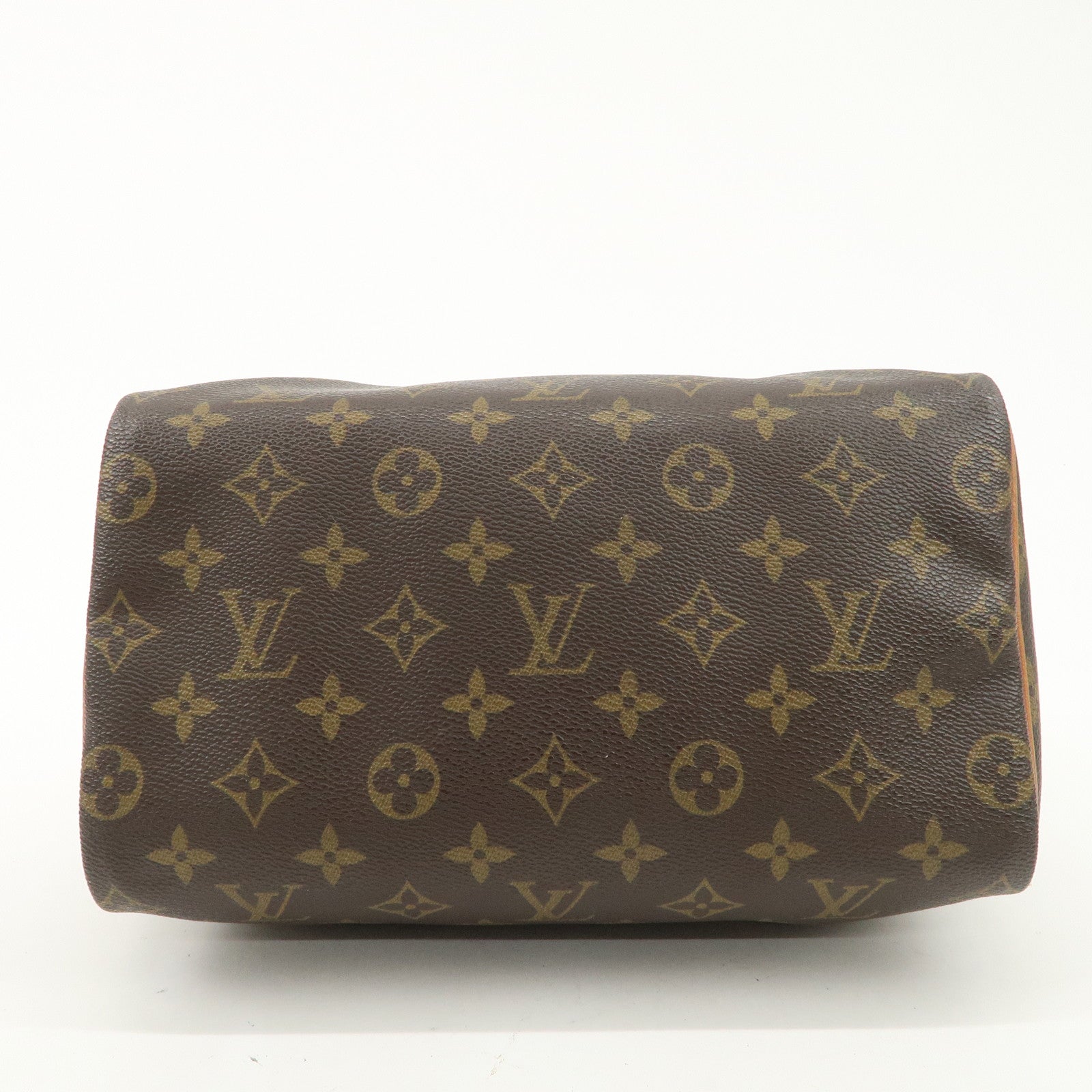Louis Vuitton Monogram Speedy 25 Boston Bag Hand Bag Brown M41528
