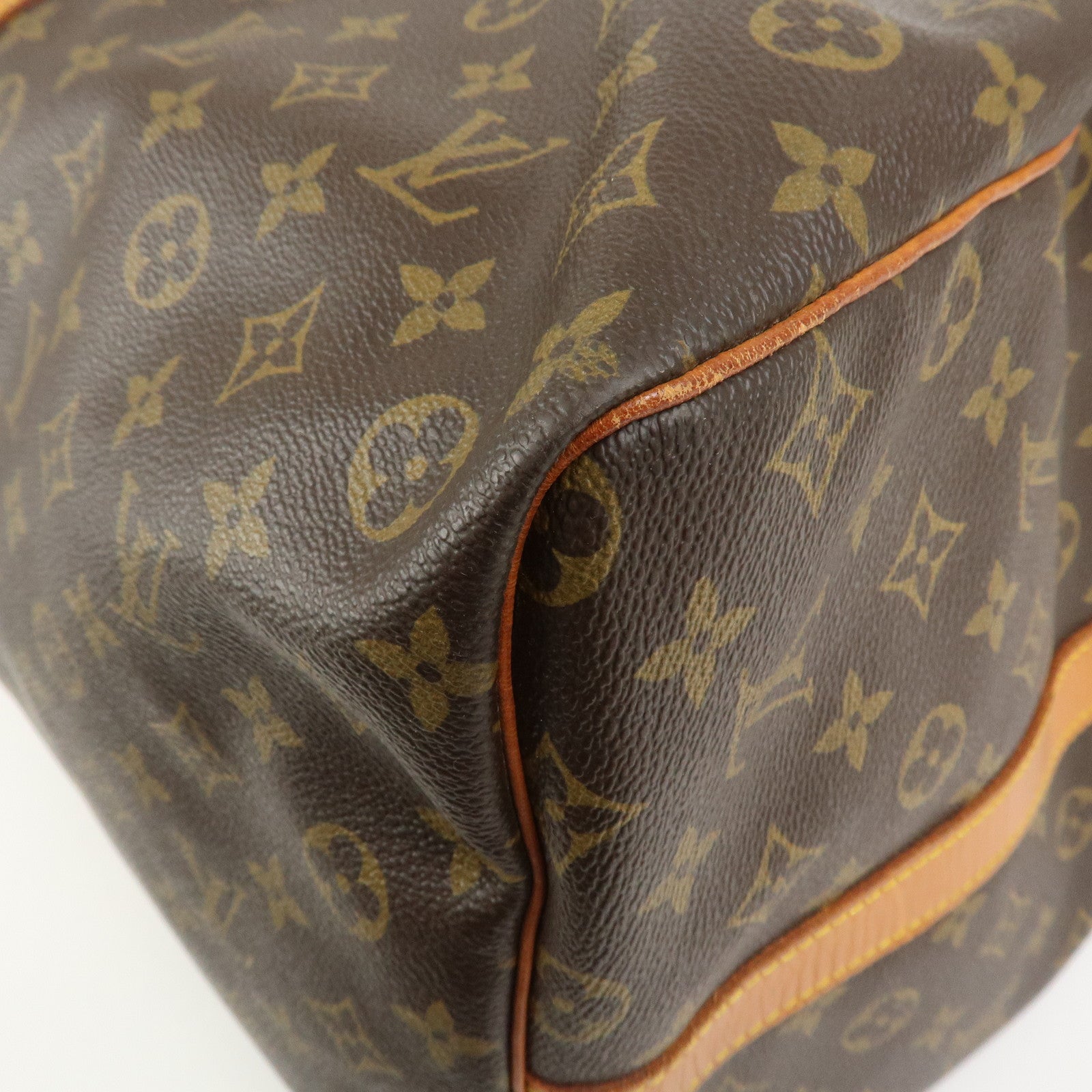 Louis Vuitton Monogram Keep All Bandouliere 60 Boston Bag M41412