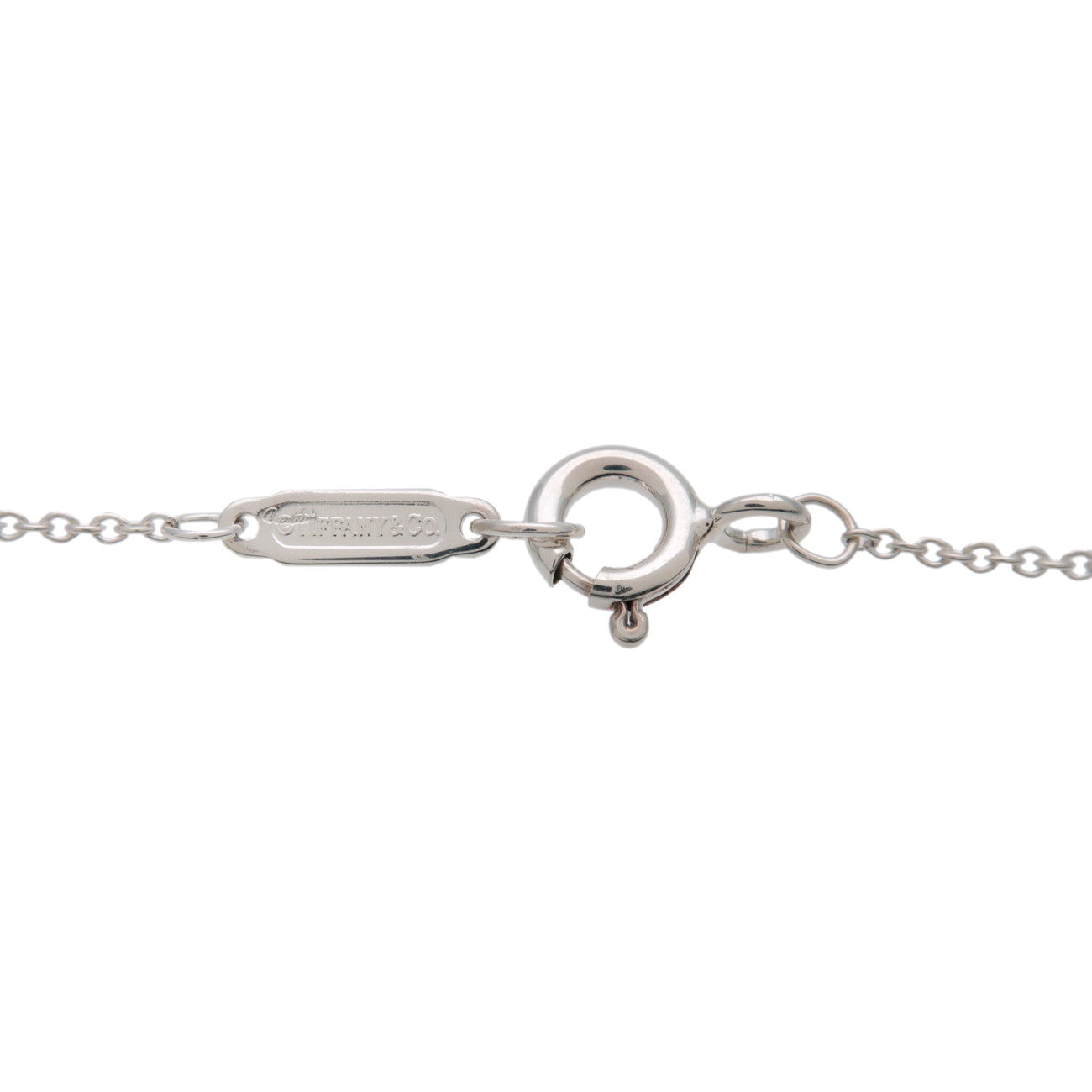 Tiffany & Co Notes Square Necklace SV925 Silver