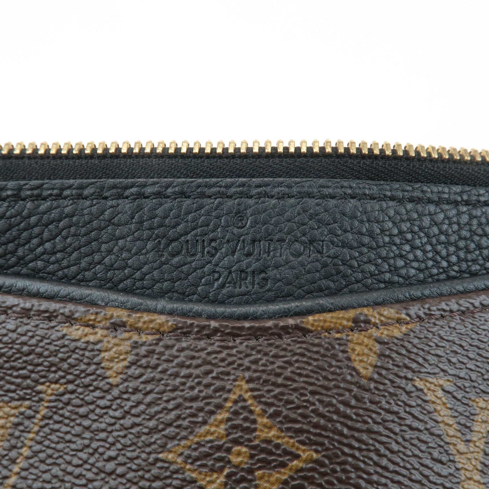 Louis Vuitton Monogram Pallas 2Way Hand Bag Noir M42756 Used