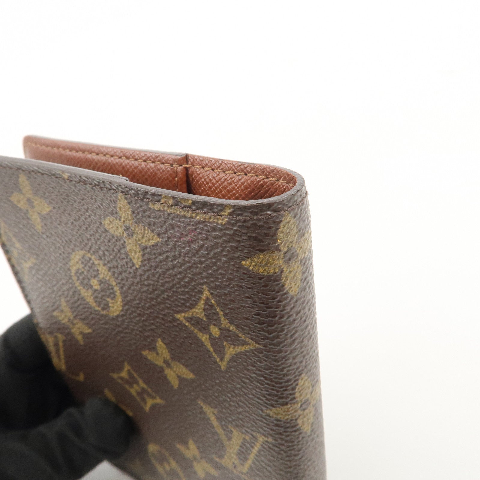 Louis Vuitton Monogram Agenda PM Planner Cover Brown R20005