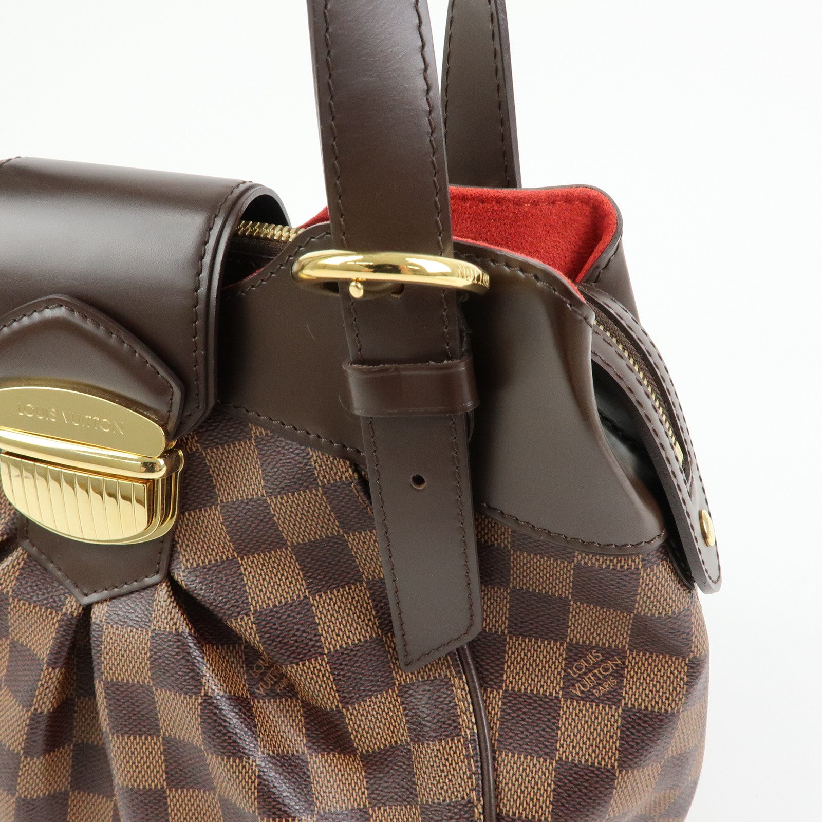 Louis Vuitton Damier Sistina PM Hand Bag Damier Ebene N41542