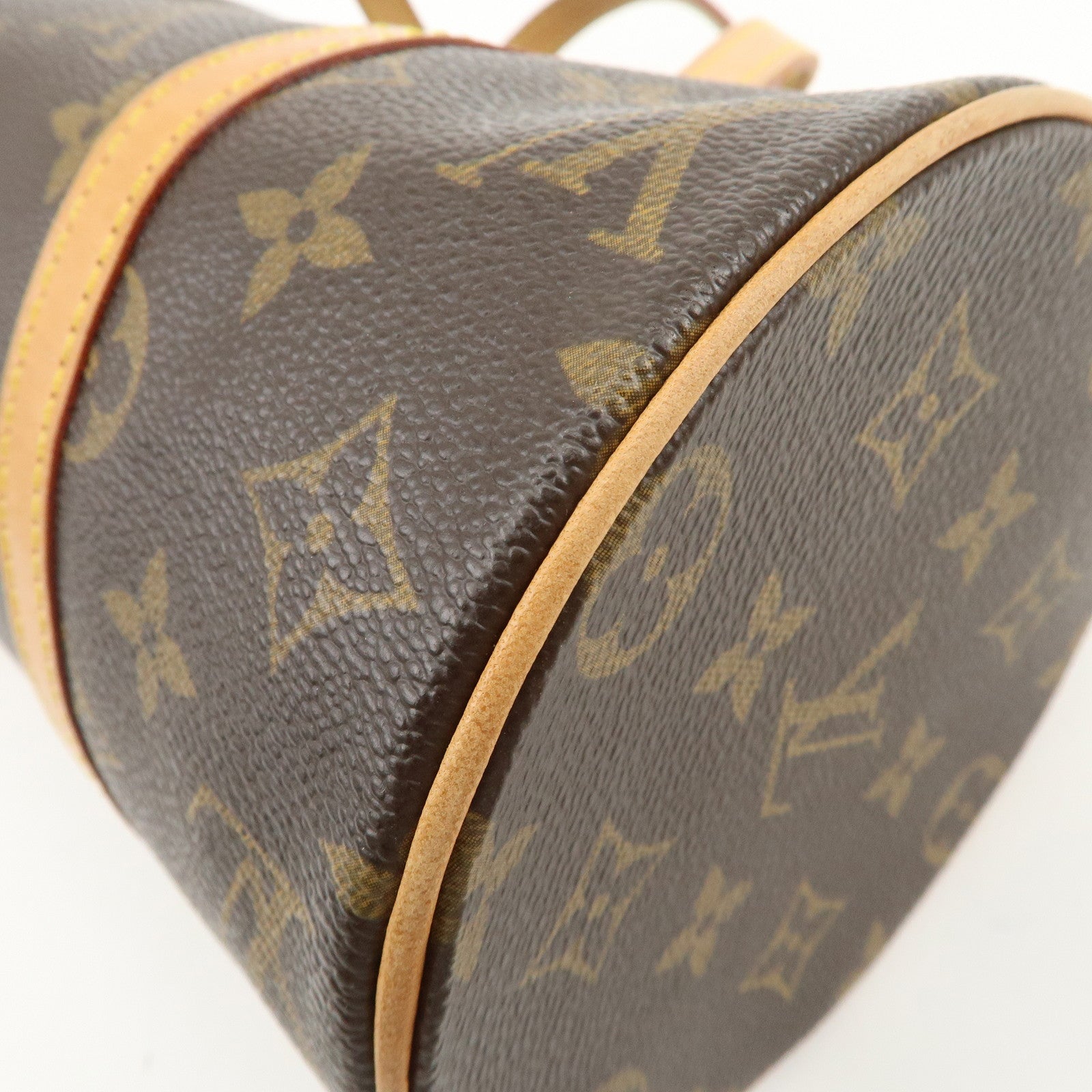 Louis Vuitton Monogram Papillon 26 Hand Bag Brown M51386