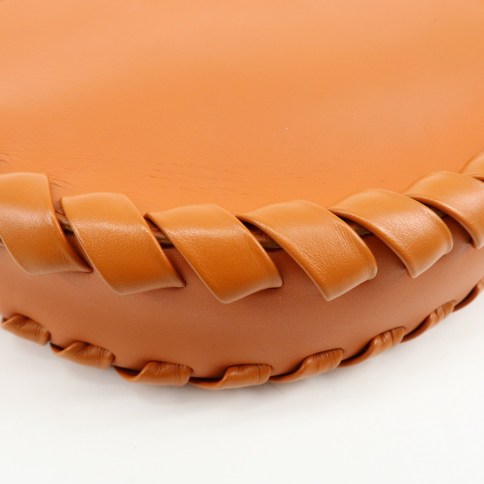 Chloe Mate Leather Shoulder Bag Crossbody Bag Orange