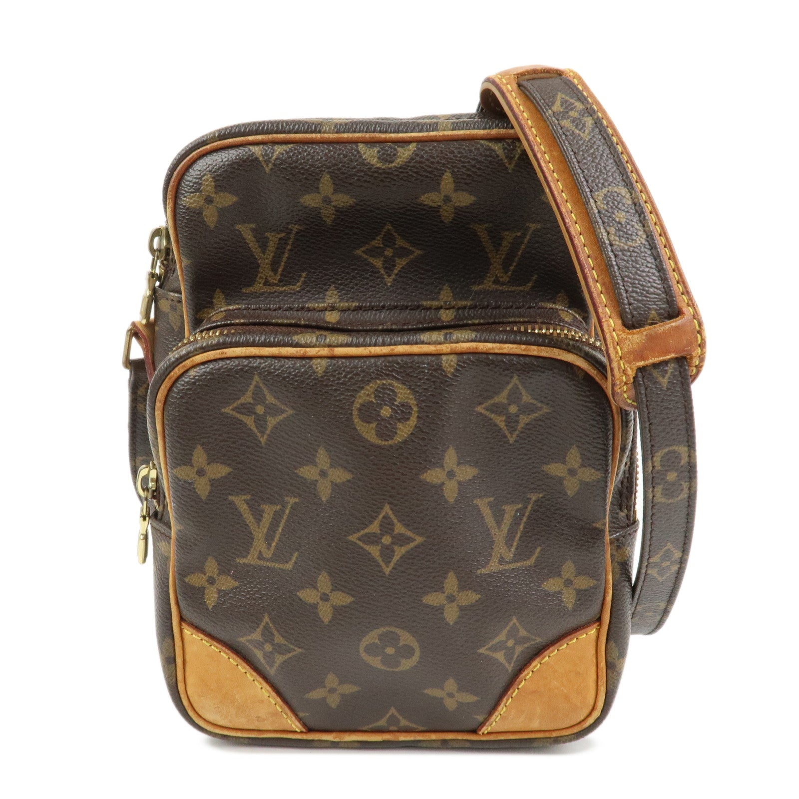 Louis Vuitton Monogram Amazone Shoulder Bag Brown M45236
