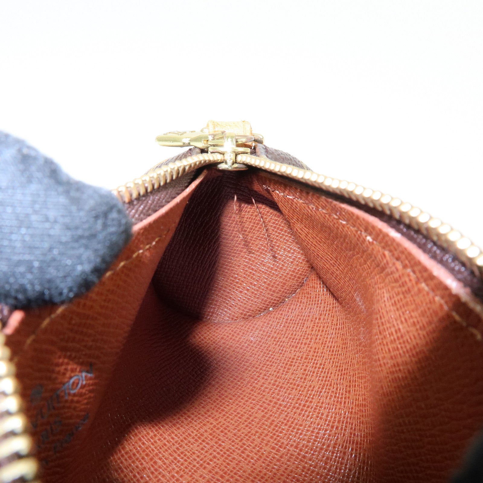 Louis Vuitton Monogram Mini Pouch for Papillon Bag Brown