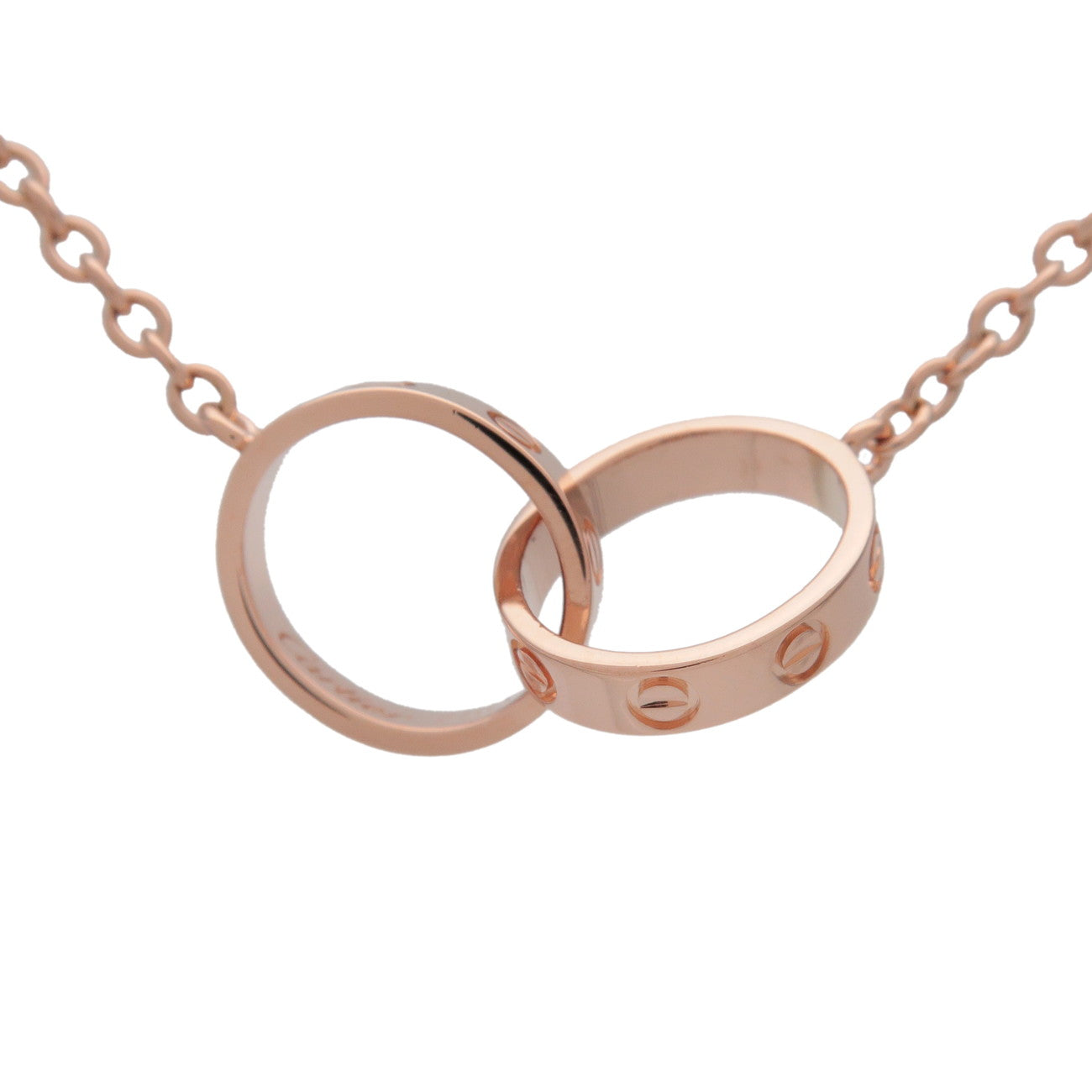 Cartier Baby Love Necklace K18 750PG Rose Gold B7212300