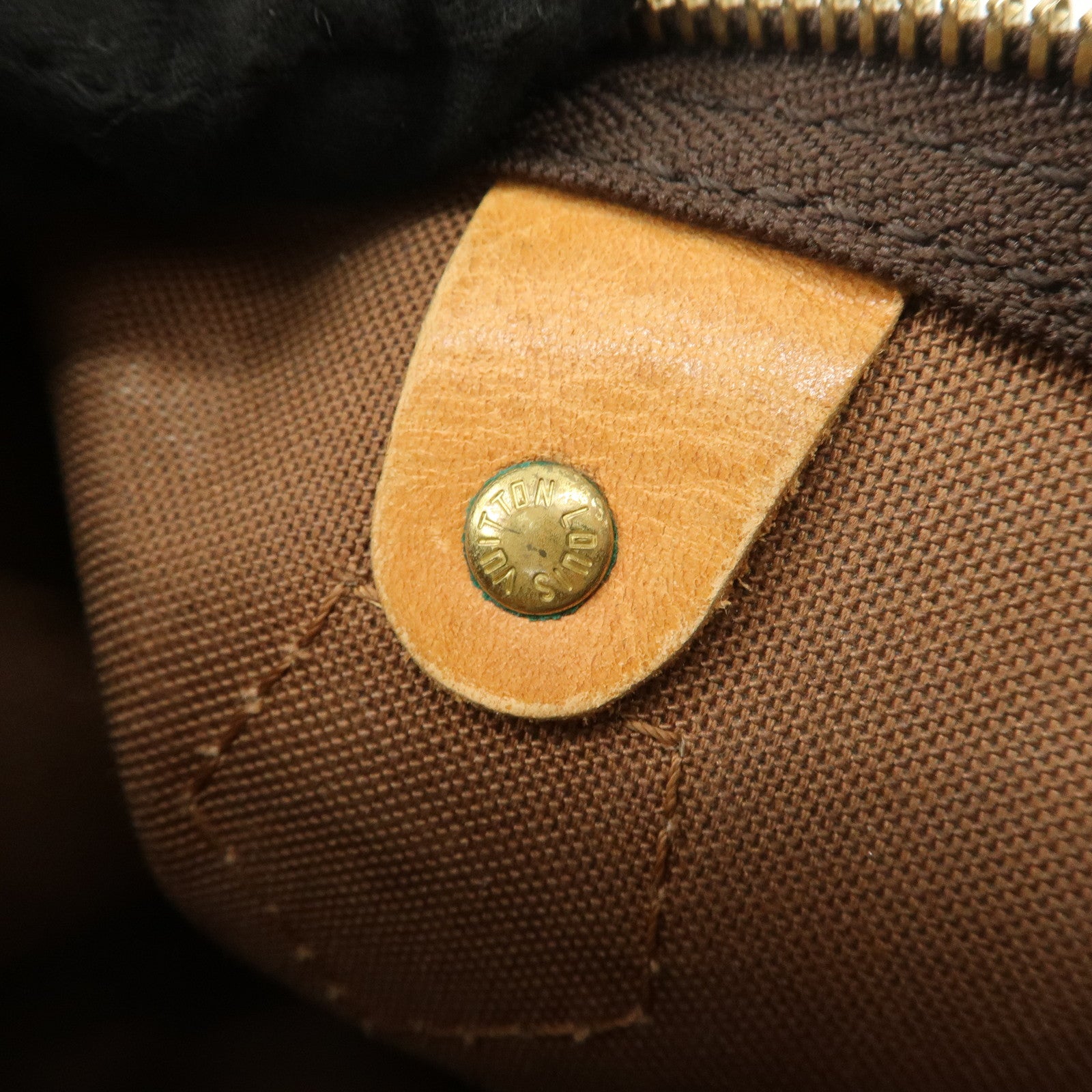 Louis Vuitton Monogram Speedy 25 Boston Bag Hand Bag Brown M41528