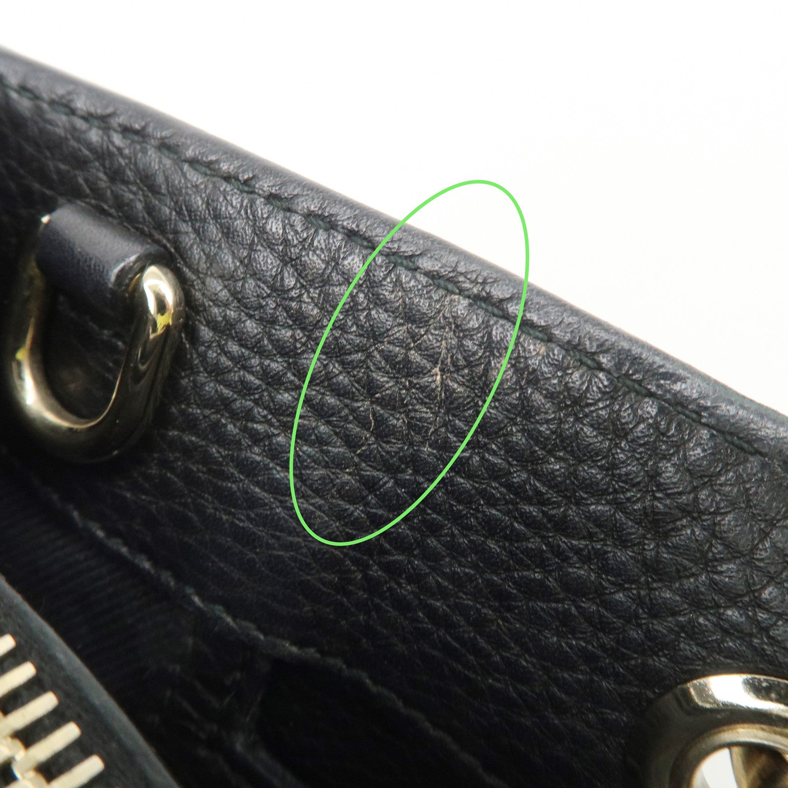 GUCCI Bamboo Shopper Medium 2Way Bag Shoulder Bag Black 323660