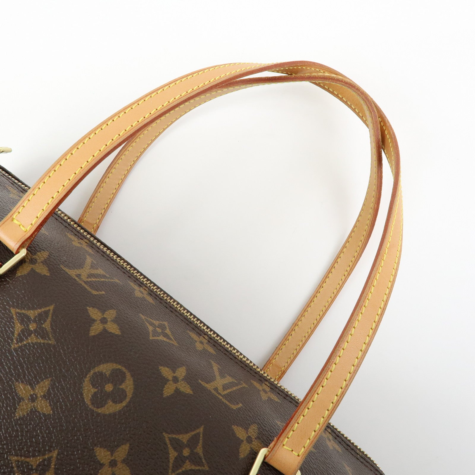 Louis Vuitton Monogram Papillon 30 Hand Bag Brown M51385