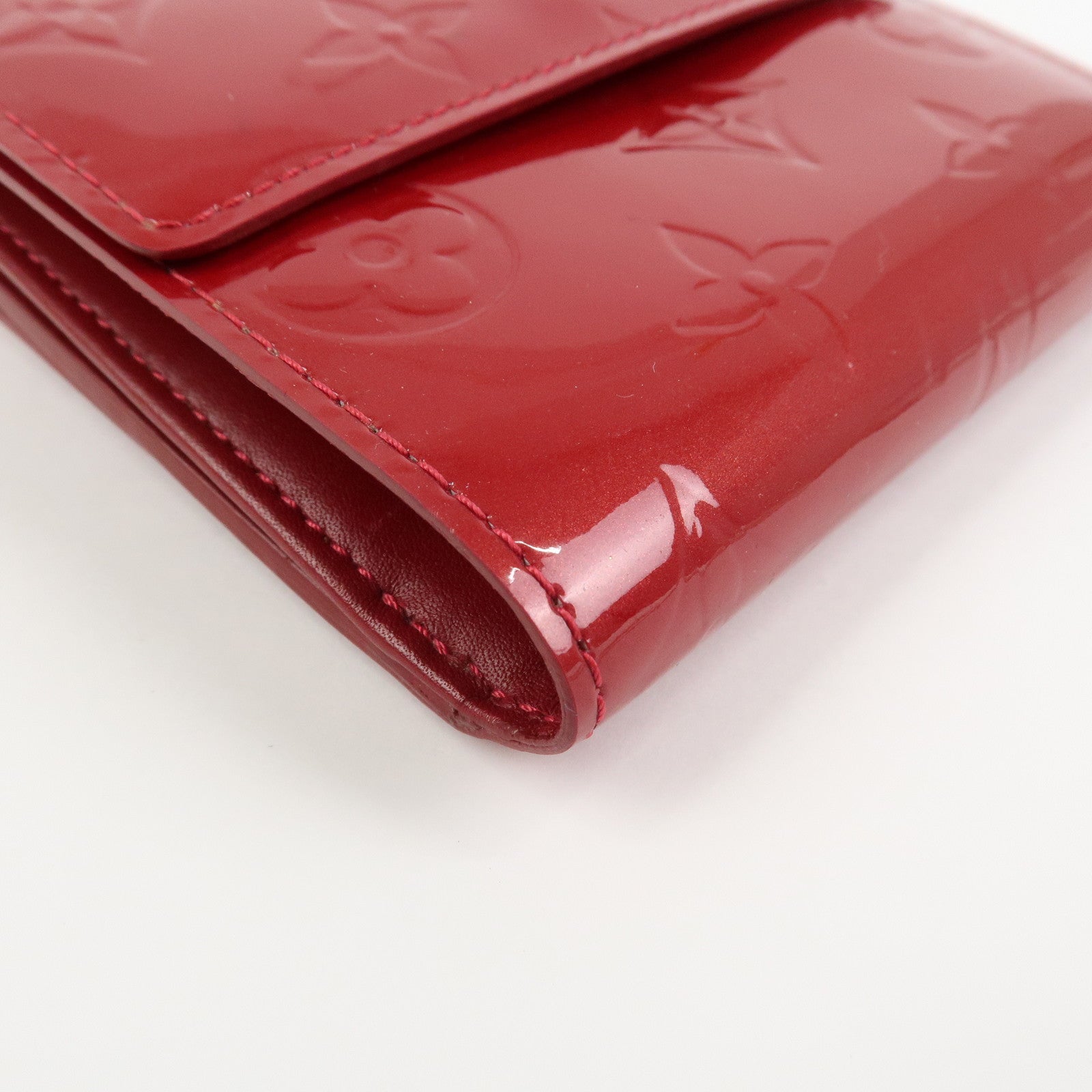 Louis Vuitton Vernis Porte Monnaie Billets Cartes de Credit M91982