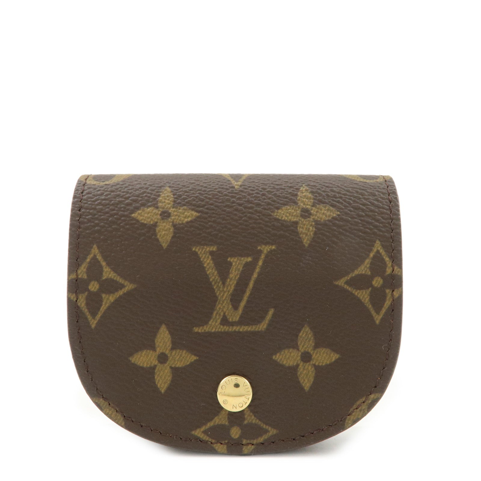 Louis Vuitton Monogram Porte Monnaie Gousset Coin Case M61970