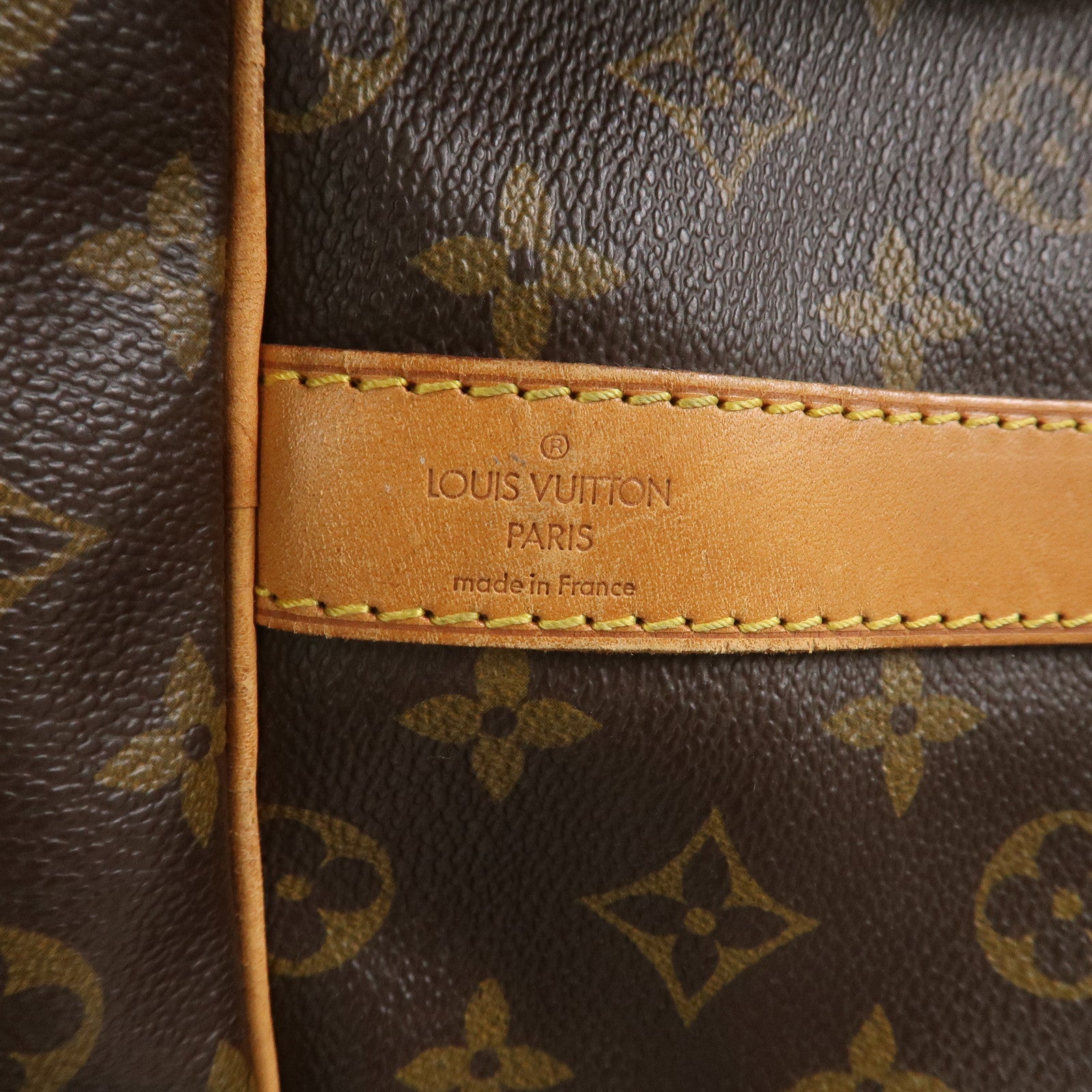 Louis Vuitton Monogram Keep All Bandouliere 60 Boston Bag M41412