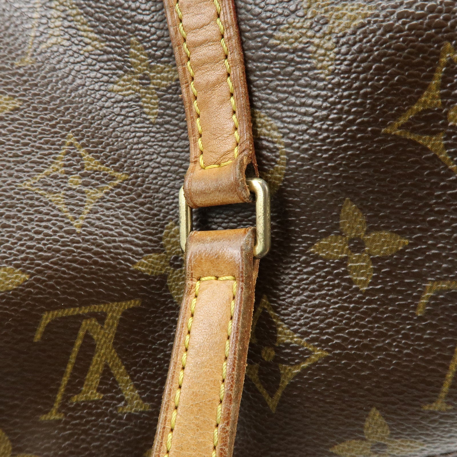 Louis Vuitton Monogram Papillon 30 Hand Bag Brown M51385