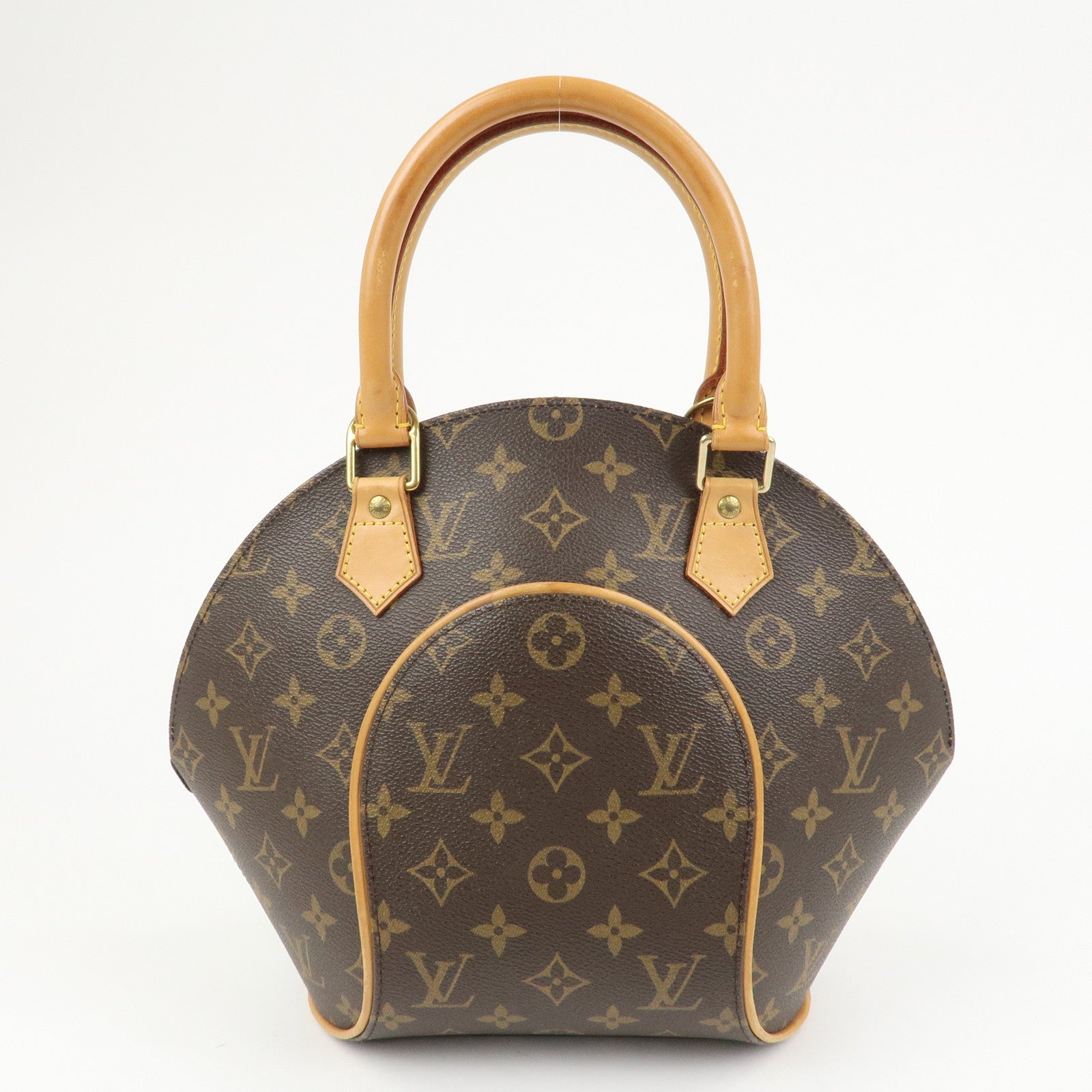 Louis Vuitton Monogram Ellipse PM Hand Bag Brown M51127