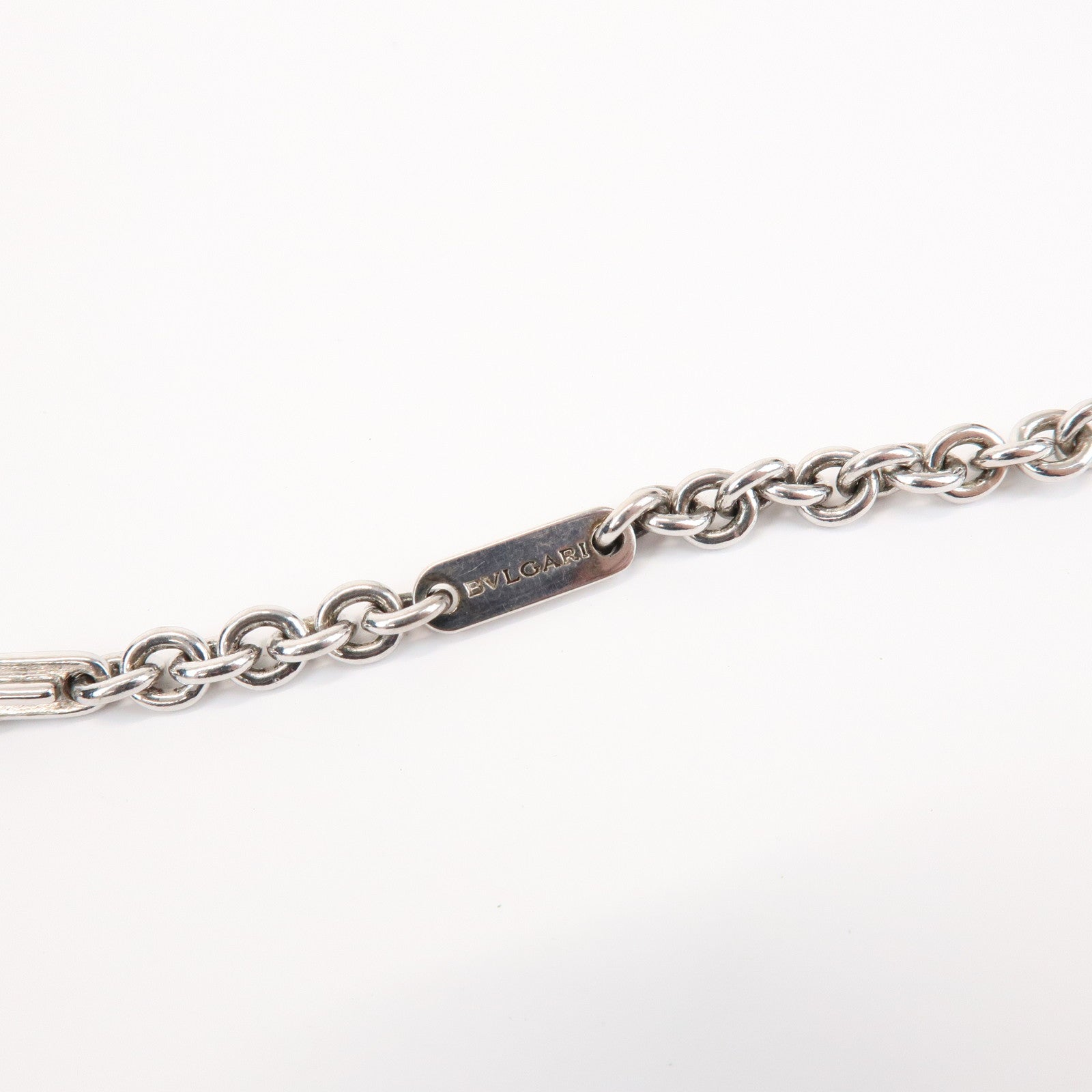BVLGARI B-zero1 Metal Bag Charm Key Chain Key Charm Silver