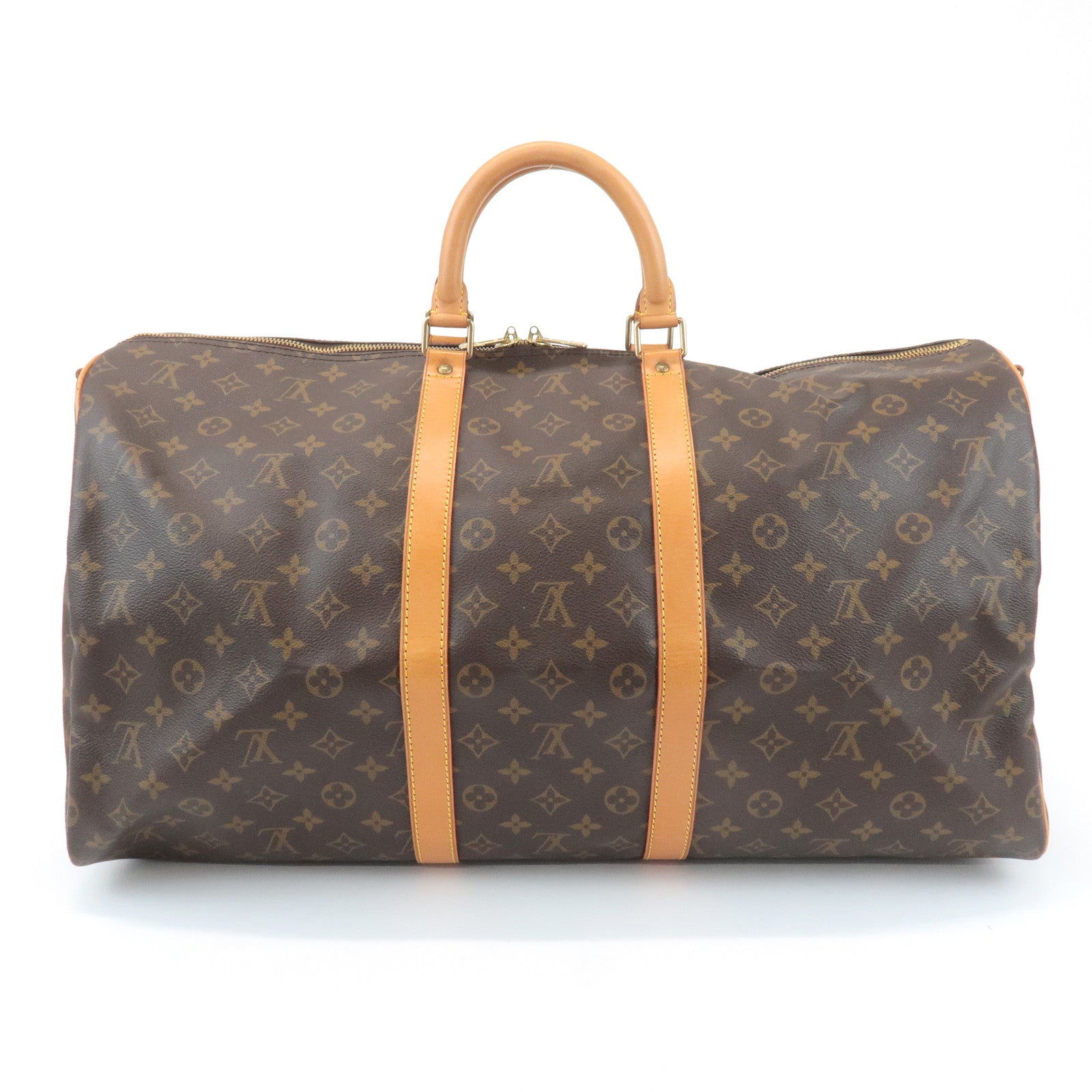 Louis Vuitton Monogram Keep All Bandouliere 55 Boston Bag M41414