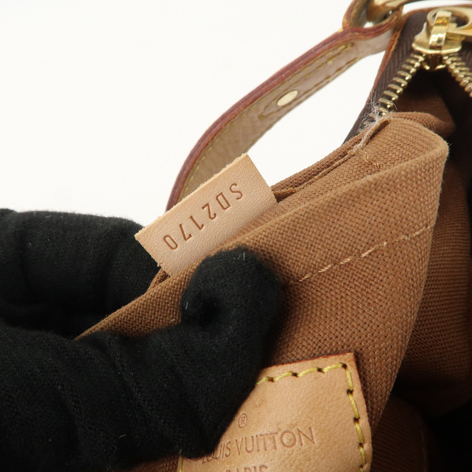 Louis Vuitton Monogram Thames PM Shoulder Bag Brown M56384 Used
