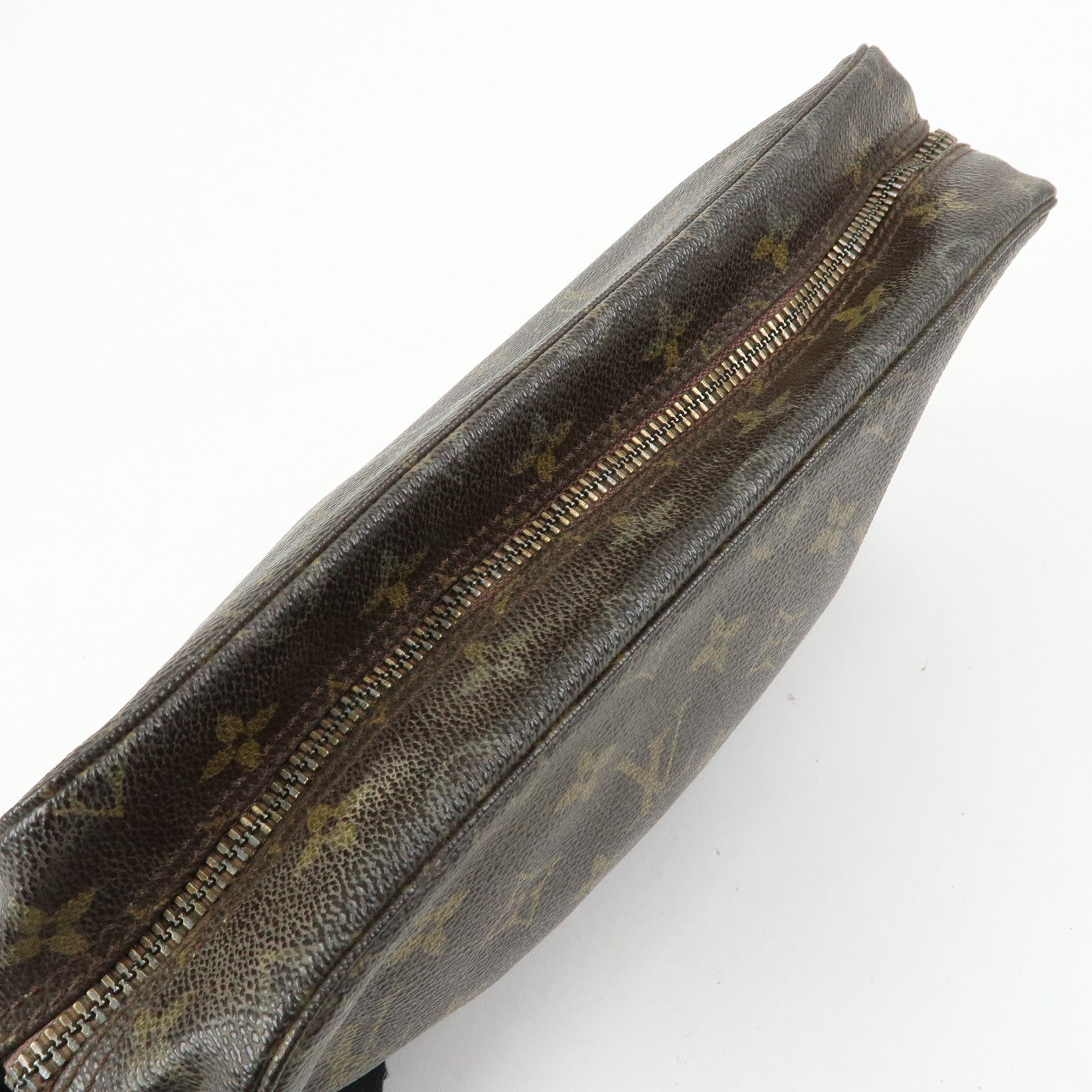 Louis Vuitton Monogram Trousse Toilette 28 Pouch Brown M47522