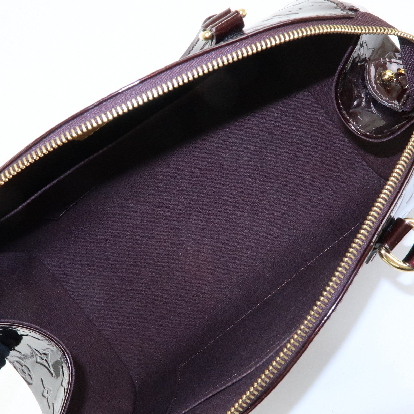 Louis Vuitton Monogram Vernis Leather Sherwood PM Hand Bag M91493
