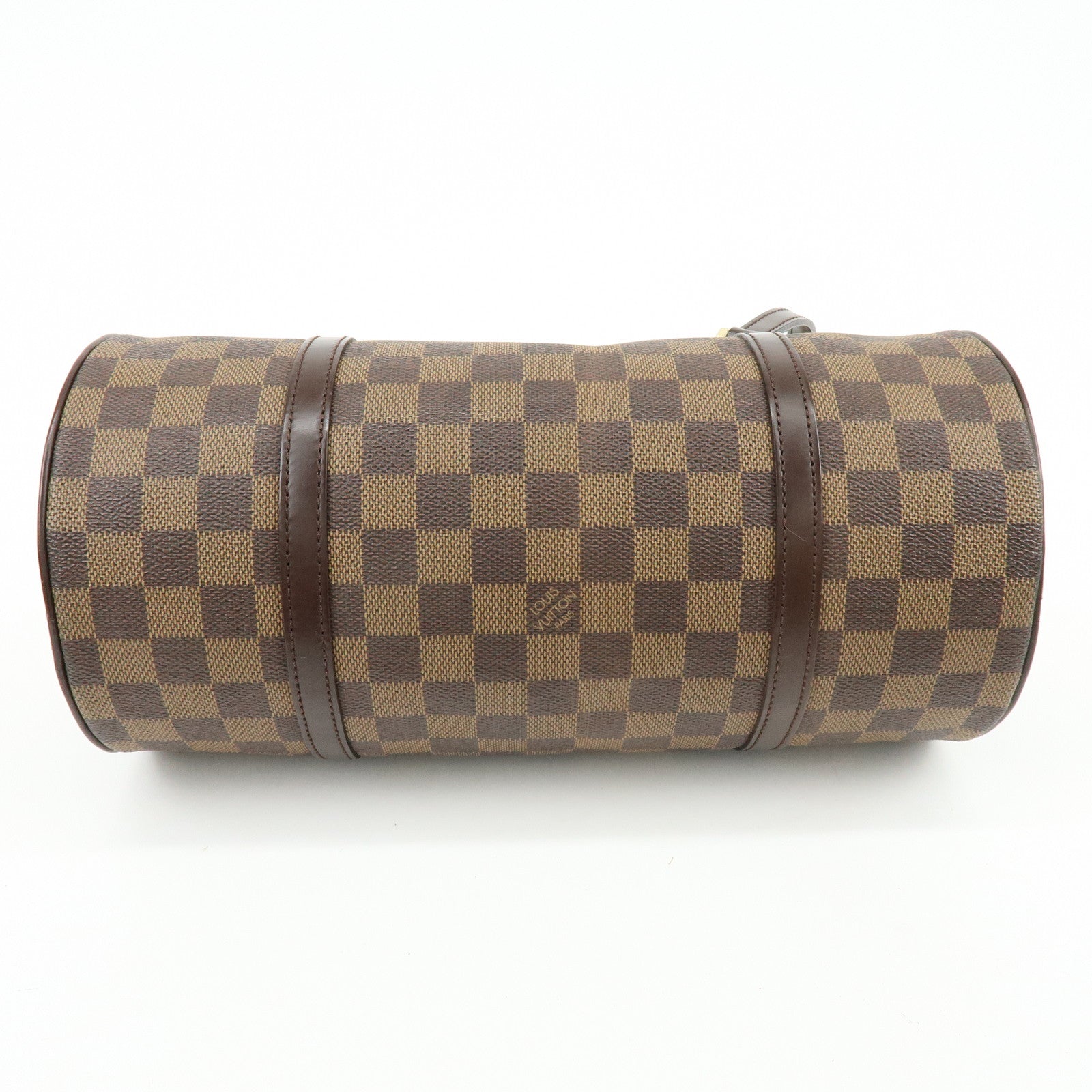 Louis Vuitton Damier Ebene Papillon 30 Hand Bag Brown N51303