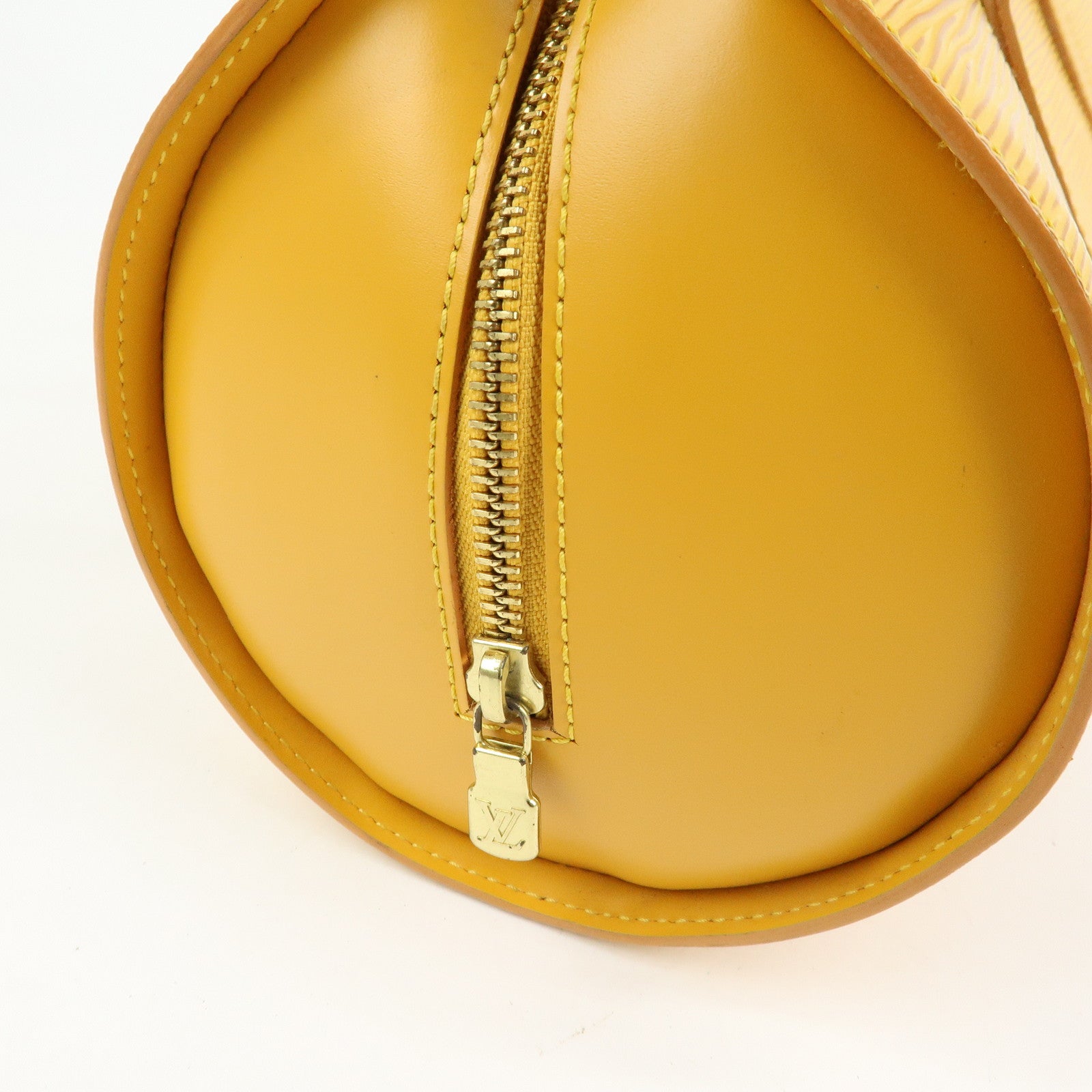 Louis Vuitton Epi Leather Soufflot Hand Bag Tassili Yellow M52229