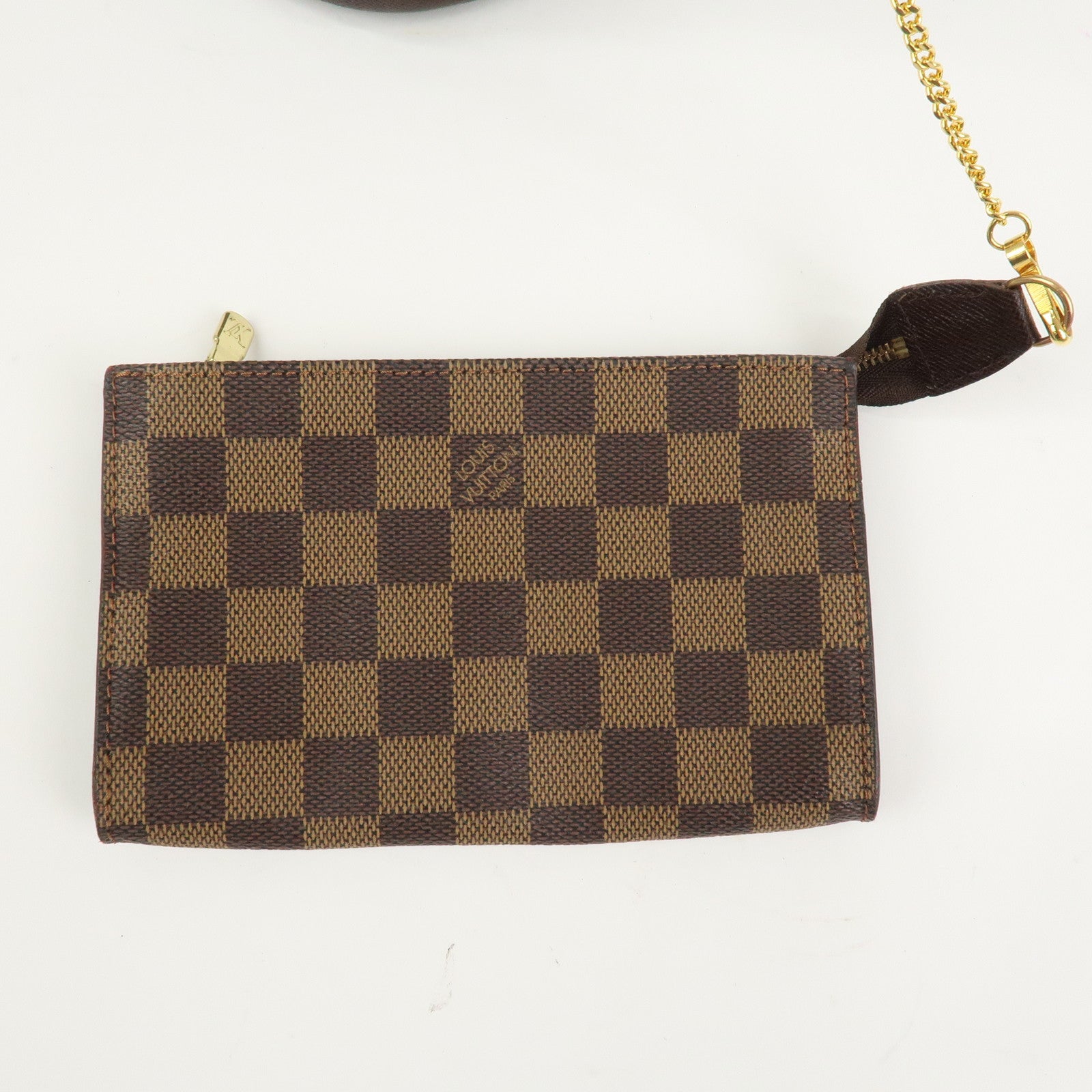 Louis Vuitton Damier Ebene Male Tote Bag Hand Bag Brown N42240