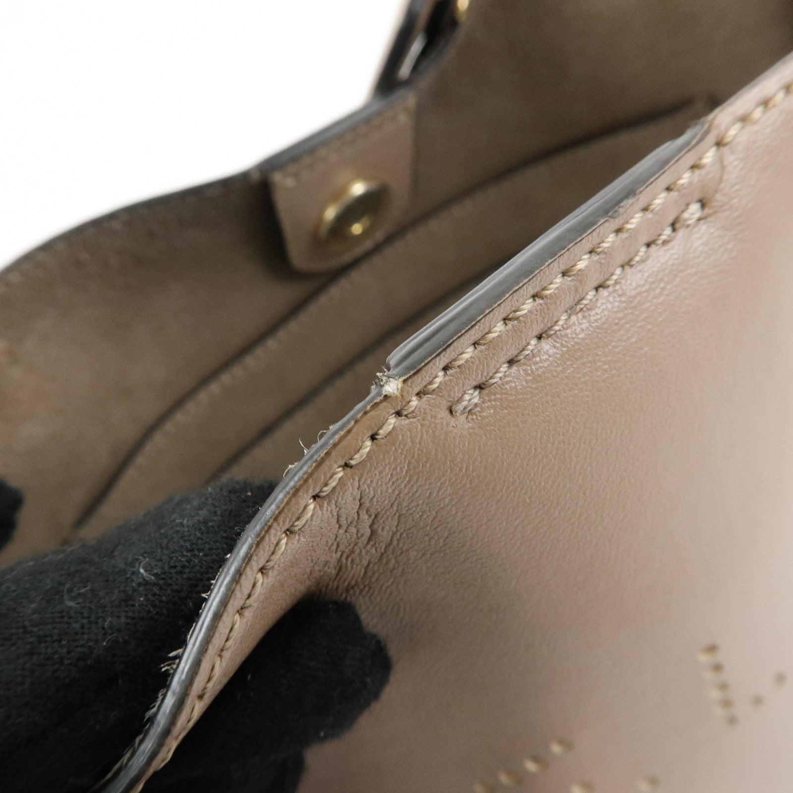 STELLA MCCARTNEY Faux Leather Shoulder Bag Crossbody Bag Beige