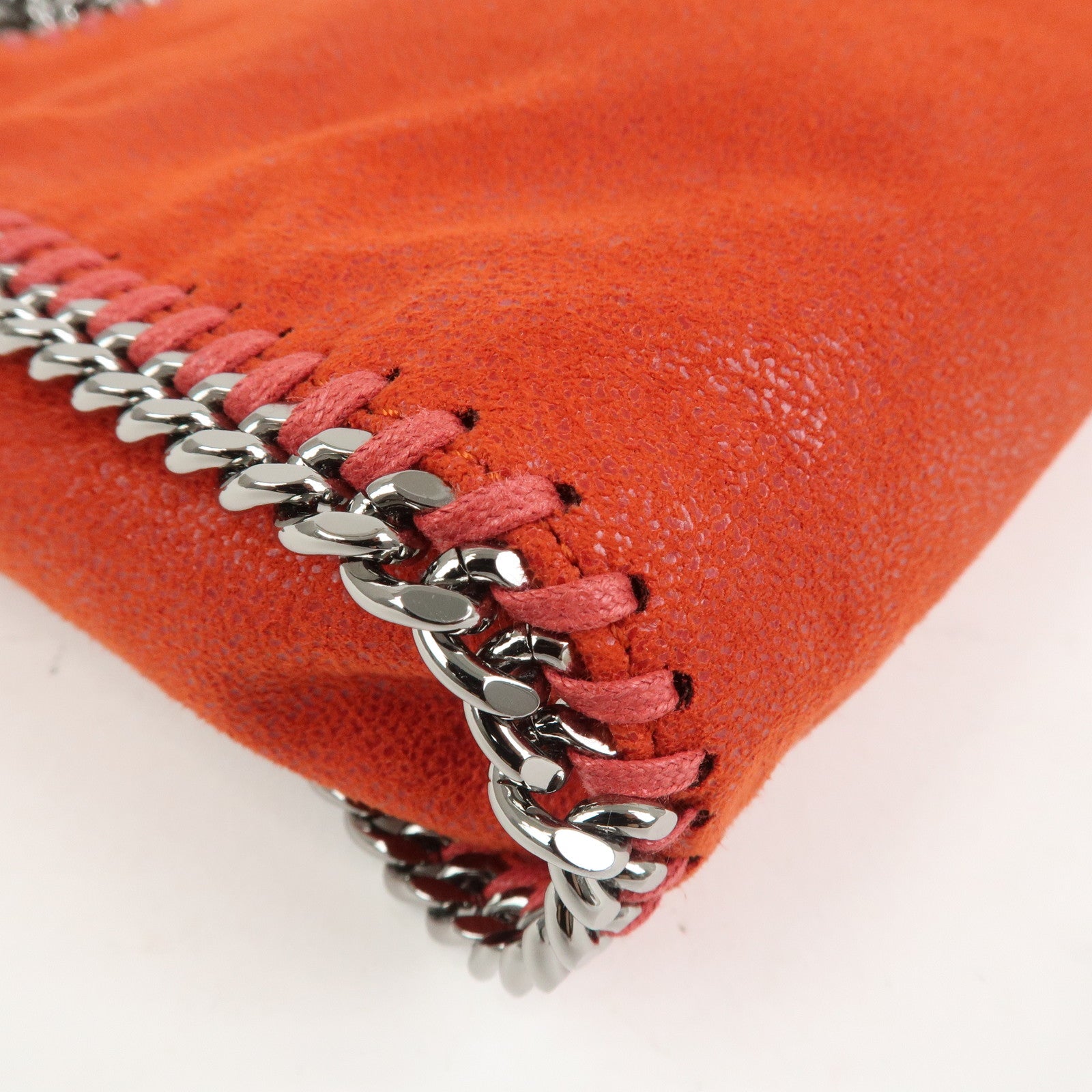 STELLA MCCARTNEY Falabella 2Way Bag Hand Bag Shoulder Bag Red