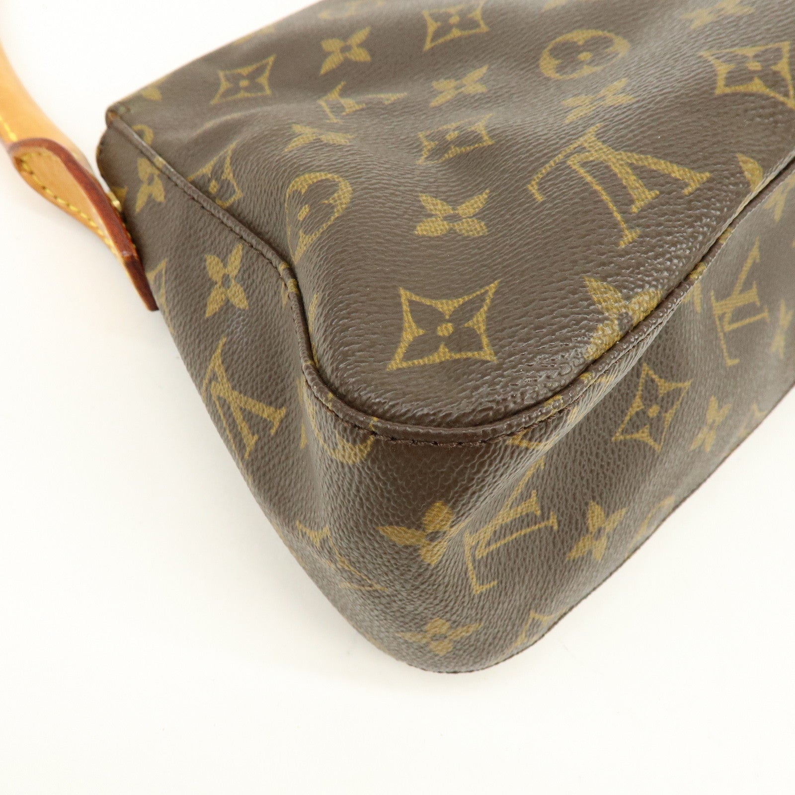Louis Vuitton Monogram Mini Looping Shoulder Bag Brown M51147