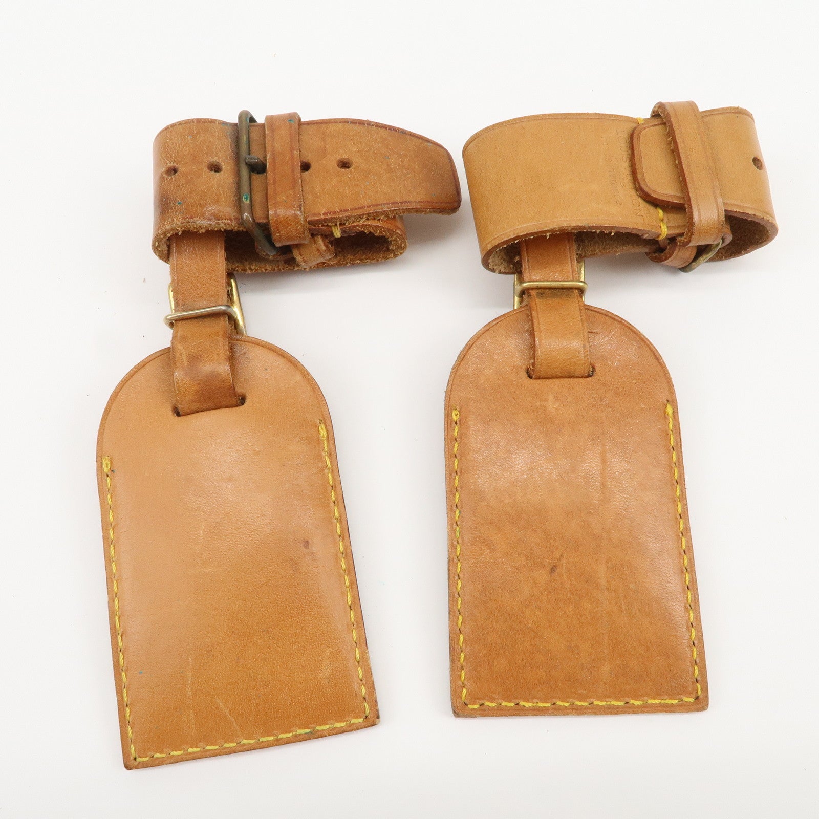 Louis Vuitton Set of 10 Leather Name Tag & Poignet