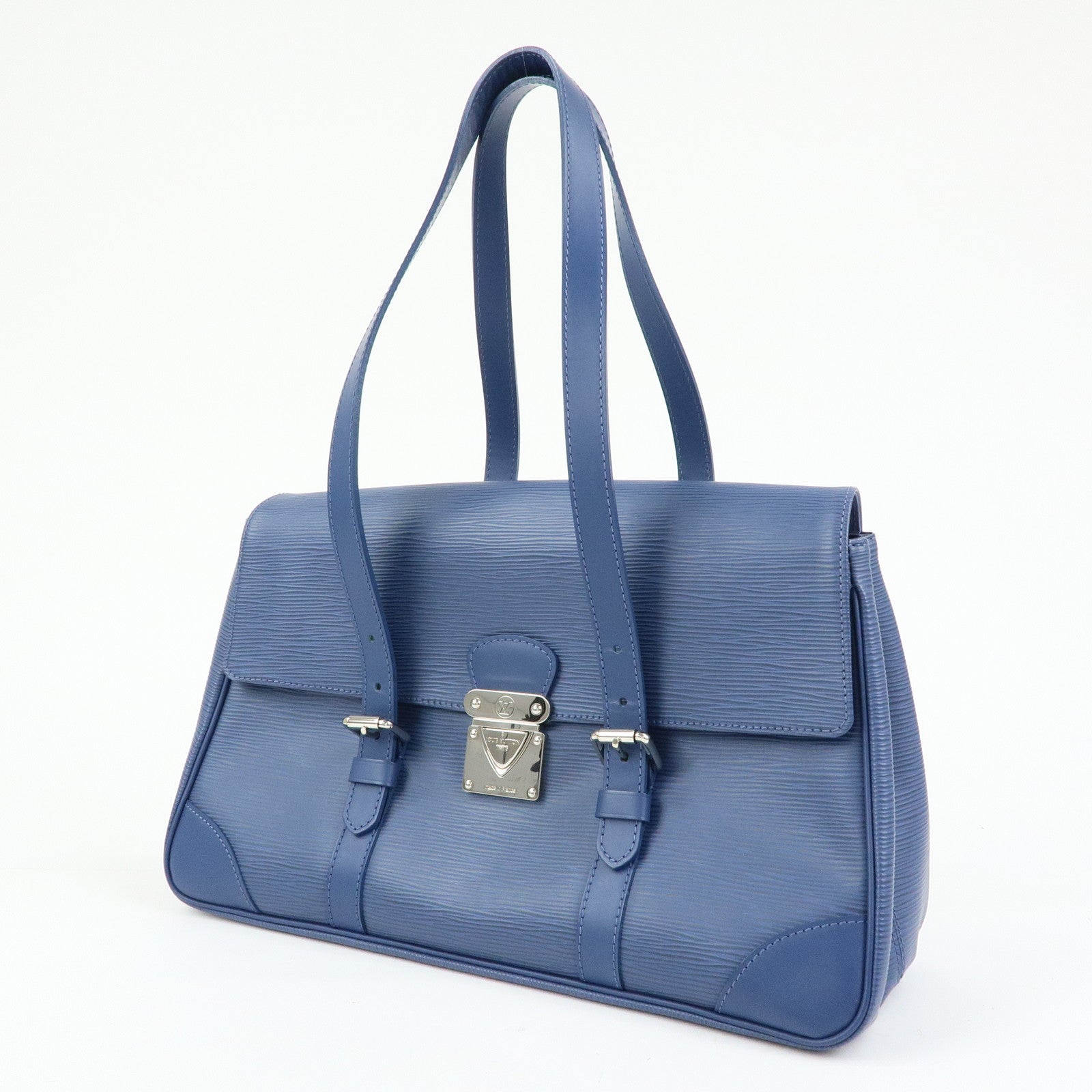 Louis Vuitton Epi Leather Segur MM Shoulder Bag Myrtille M5886G