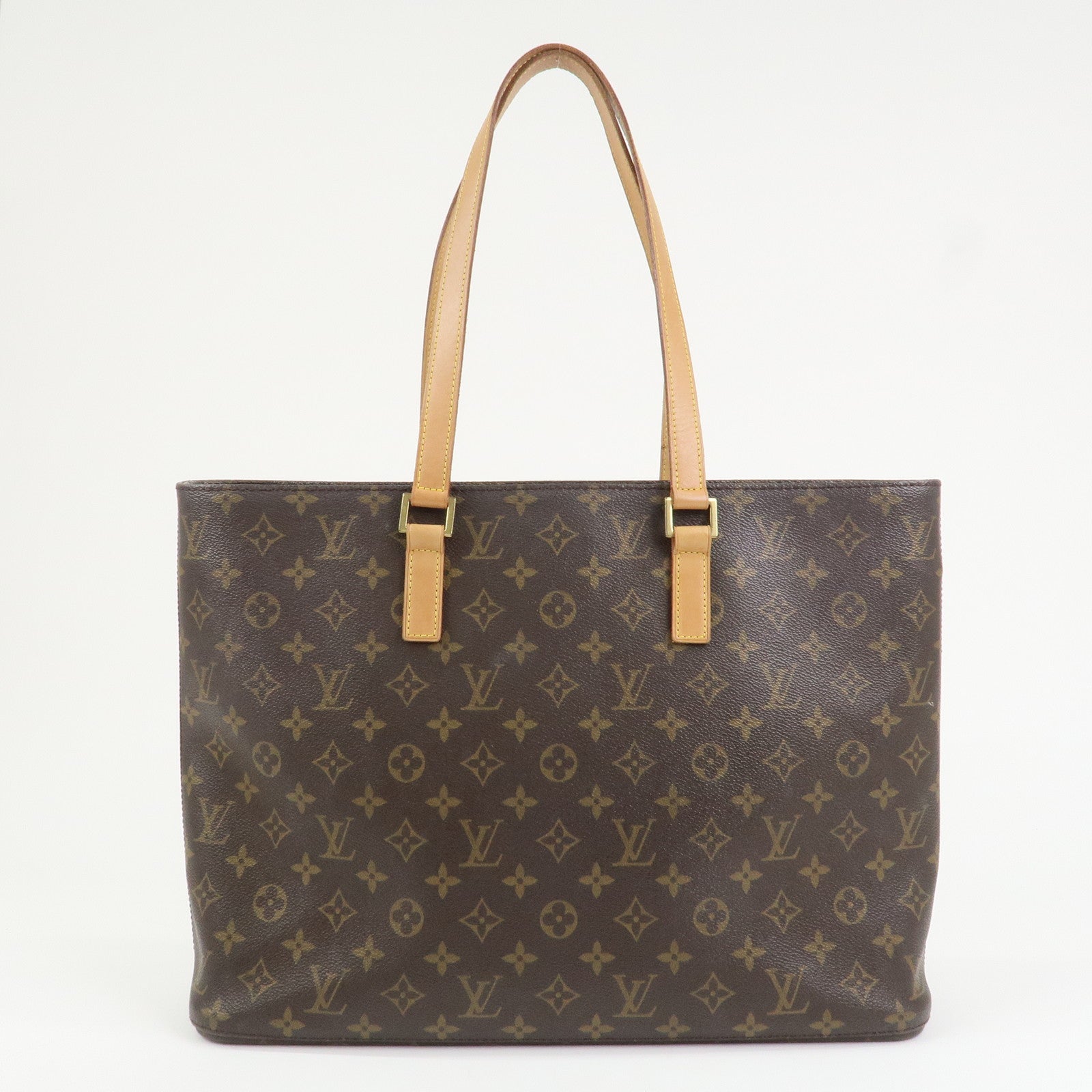 Louis Vuitton Monogram Luco Tote Bag Shoulder Bag Brown M51155