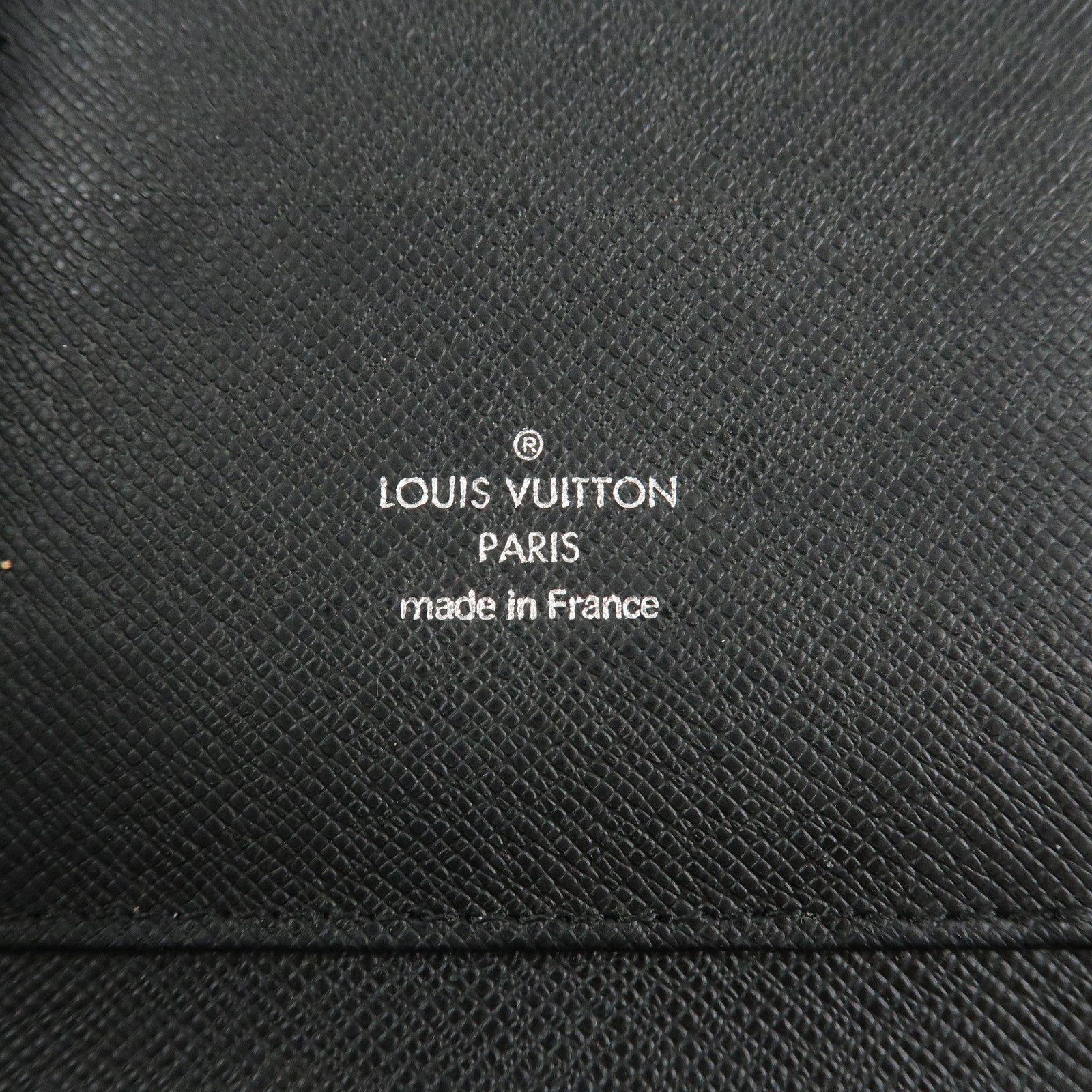 Louis Vuitton Taiga Leather Organizer Long Wallet Ardoise M30652 Used