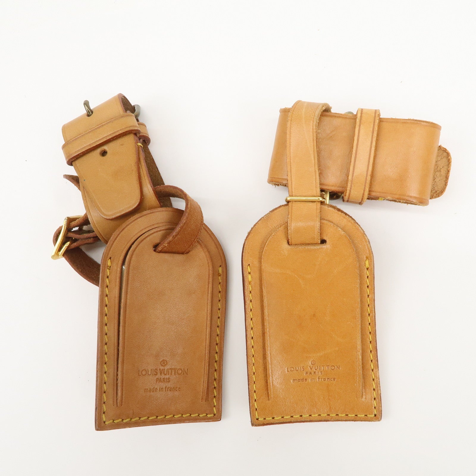 Louis Vuitton Set of 10 Leather Name Tag & Poignet