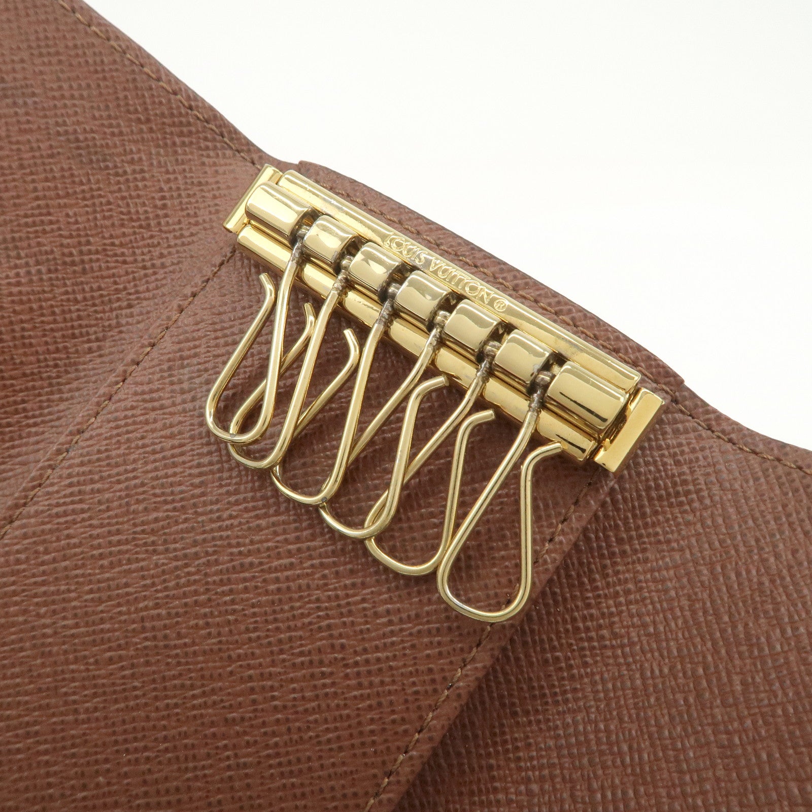 Louis Vuitton Monogram Multicles 6 Key Case Key Holder Brown M62630