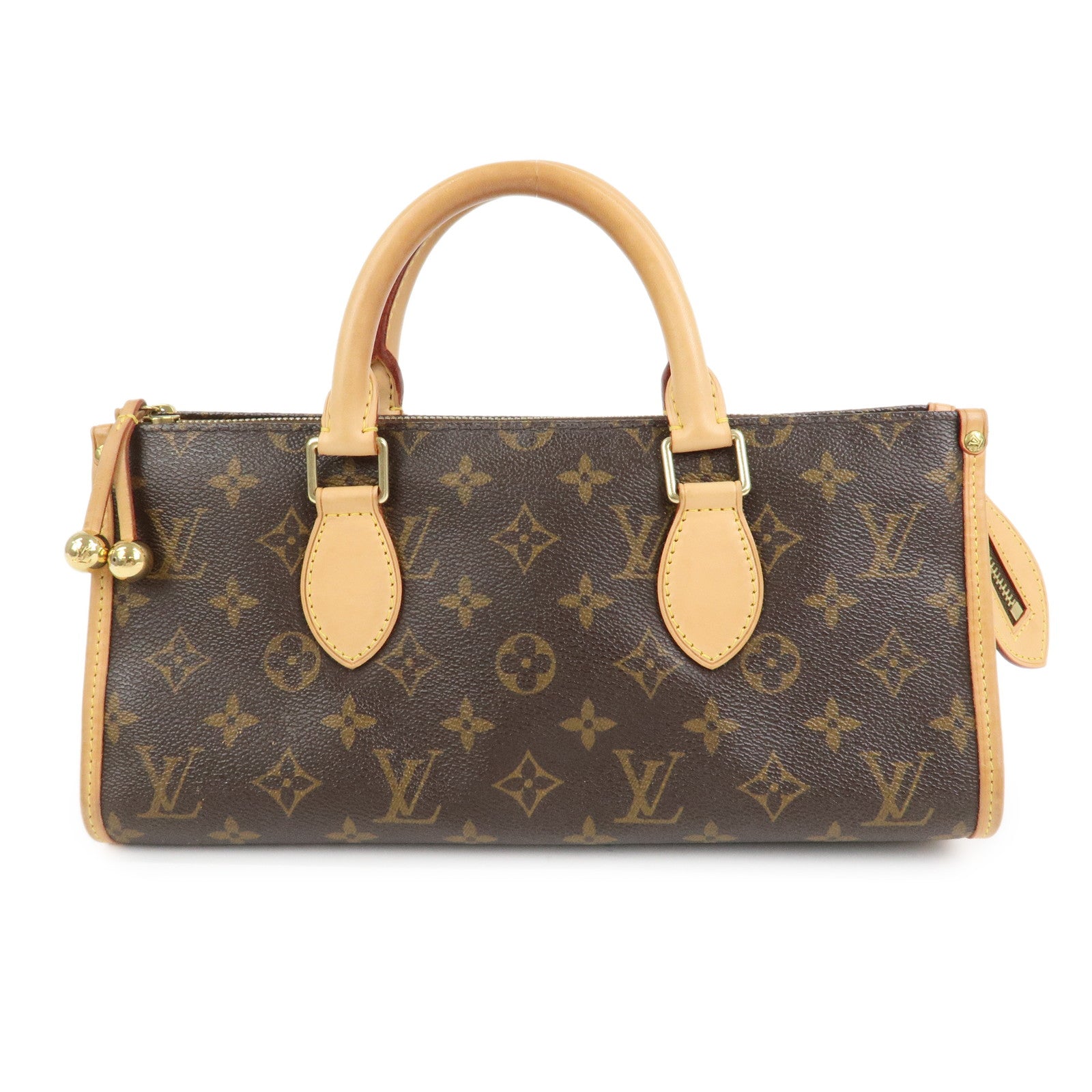 Louis Vuitton Monogram Popincourt Hand Bag Brown M40009