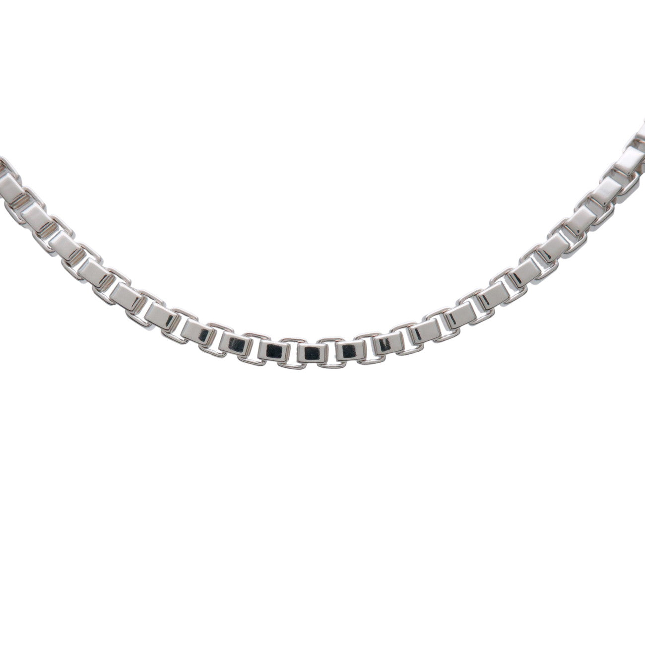 Tiffany & Co Venetian Link Necklace SV925 Silver