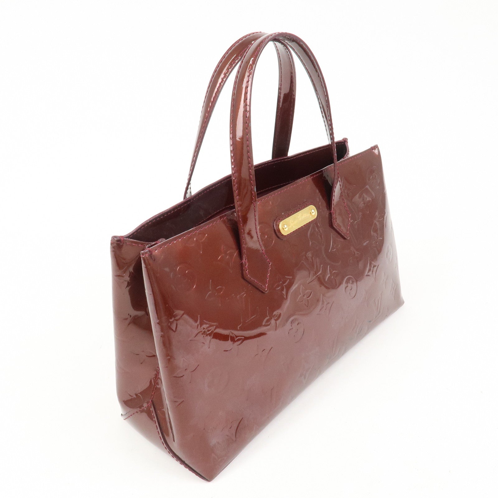 Louis Vuitton Monogram Vernis Wilshire PM Rouge Faurviste M91644