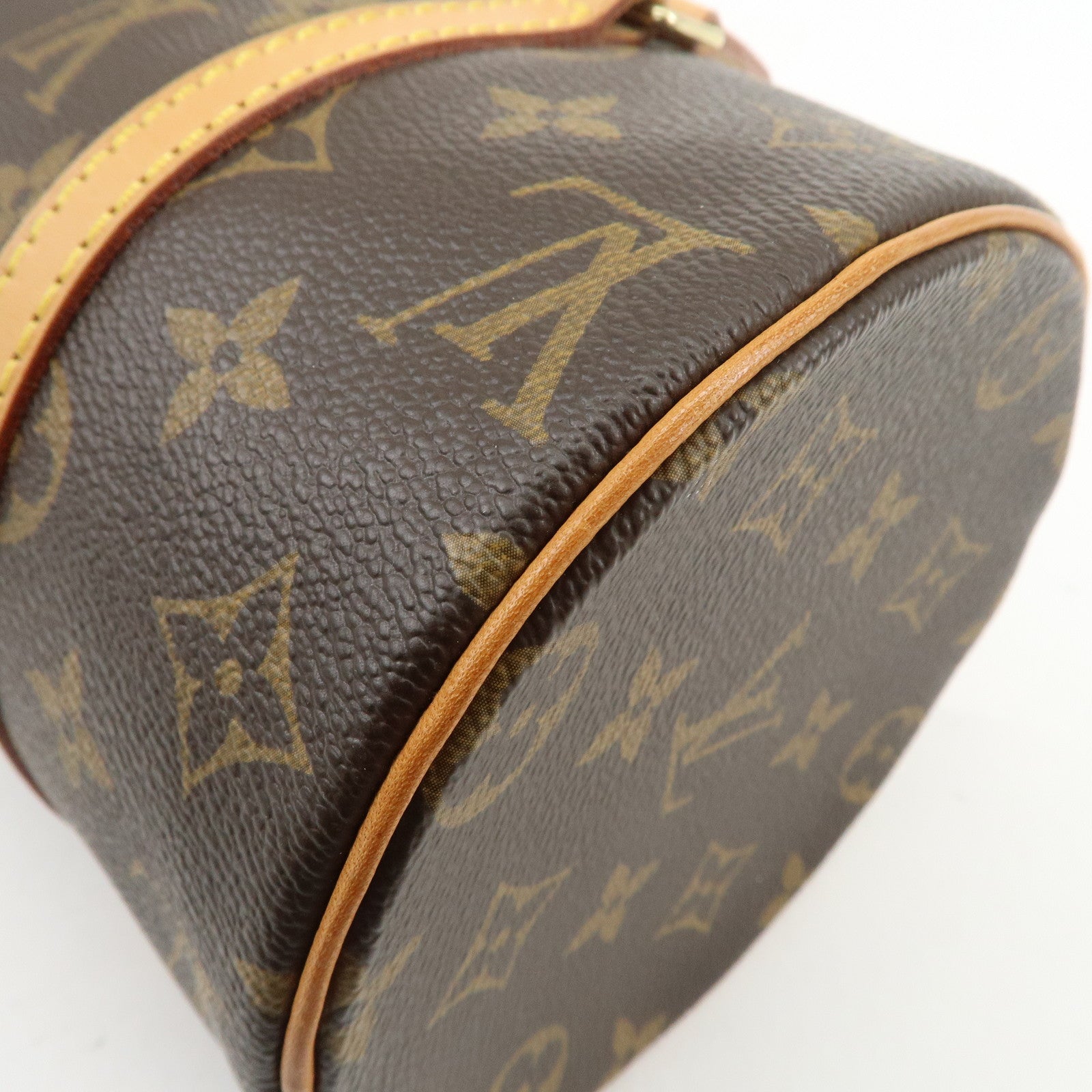 Louis Vuitton Monogram Papillon 26 Hand Bag Brown M51386