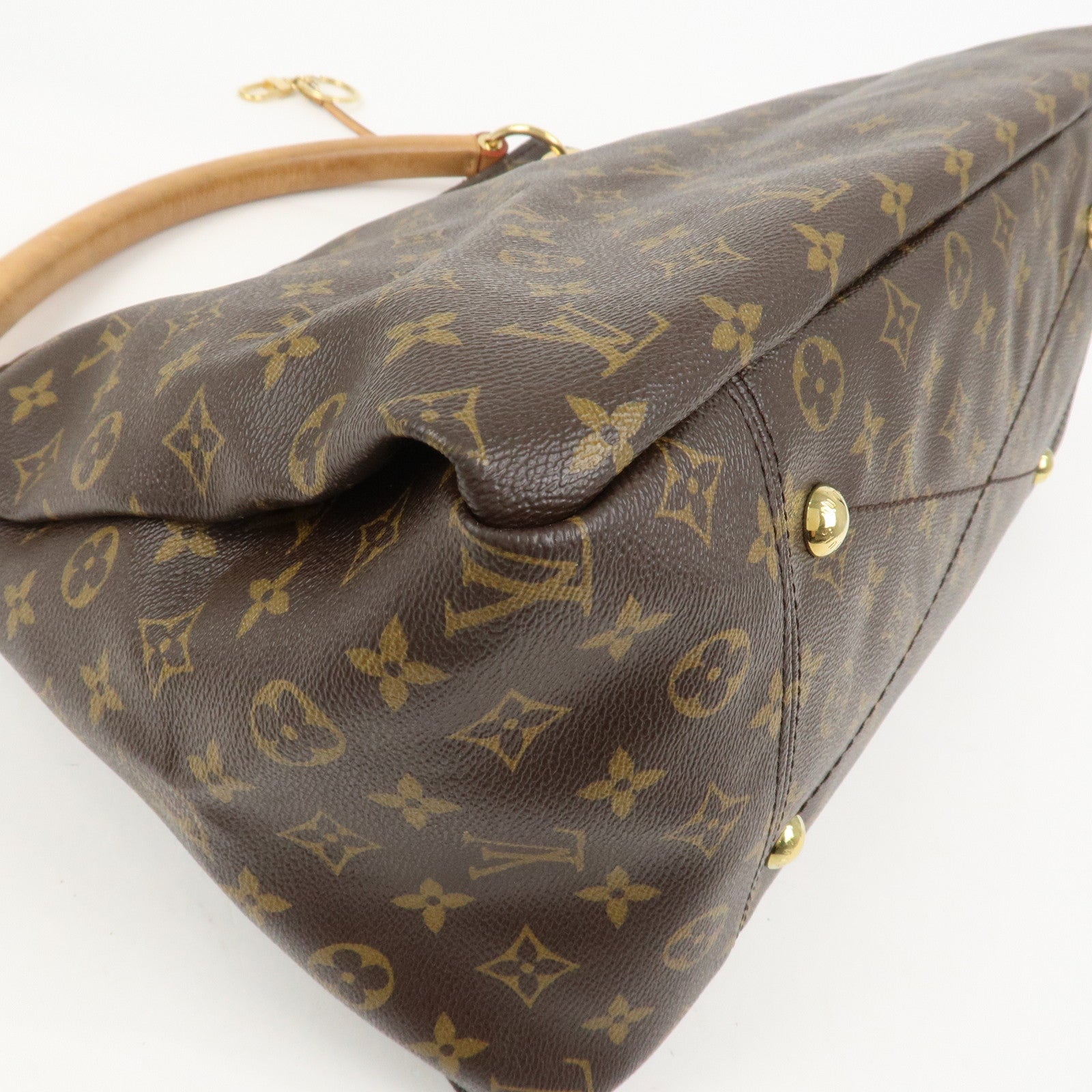 Louis Vuitton Monogram Artsy MM Shoulder Bag Brown M40249
