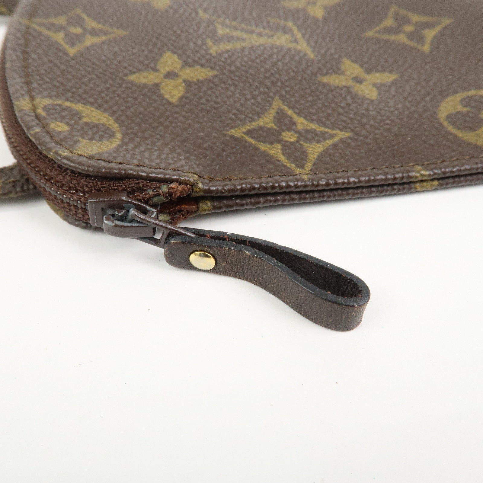 Louis Vuitton Monogram Secret Pochette Mini Bag Pouch M45484